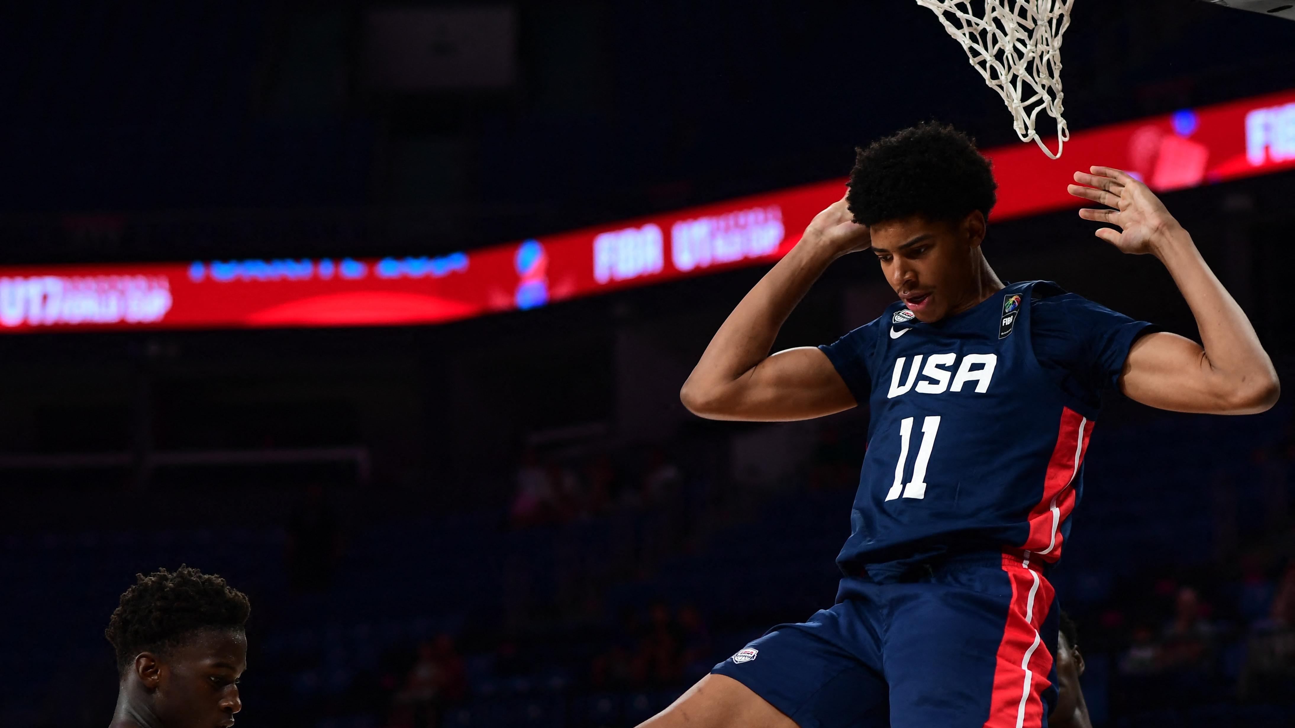 BASKETBALL-FIBA-U17-WORLD-CUP-GUINEA-USA