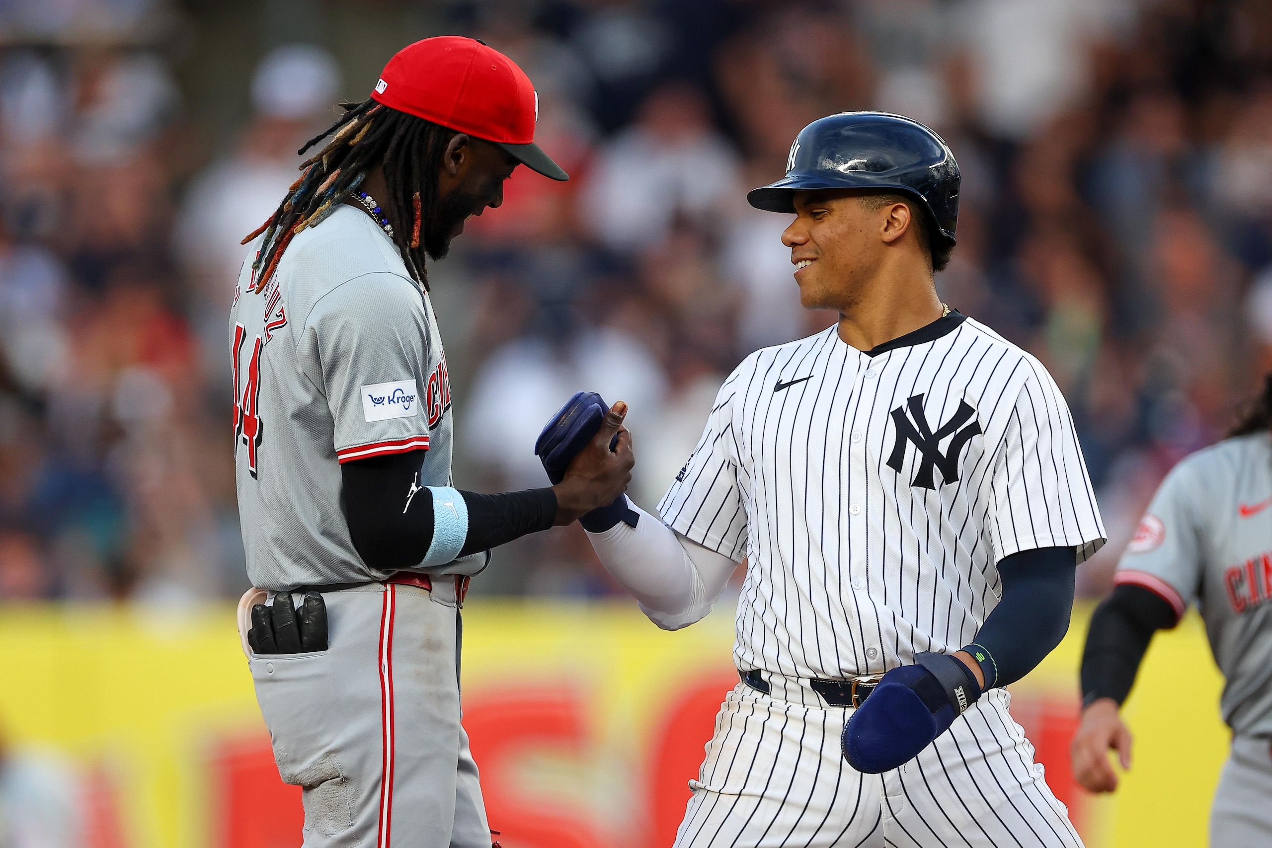 MLB: JUL 02 Reds at Yankees