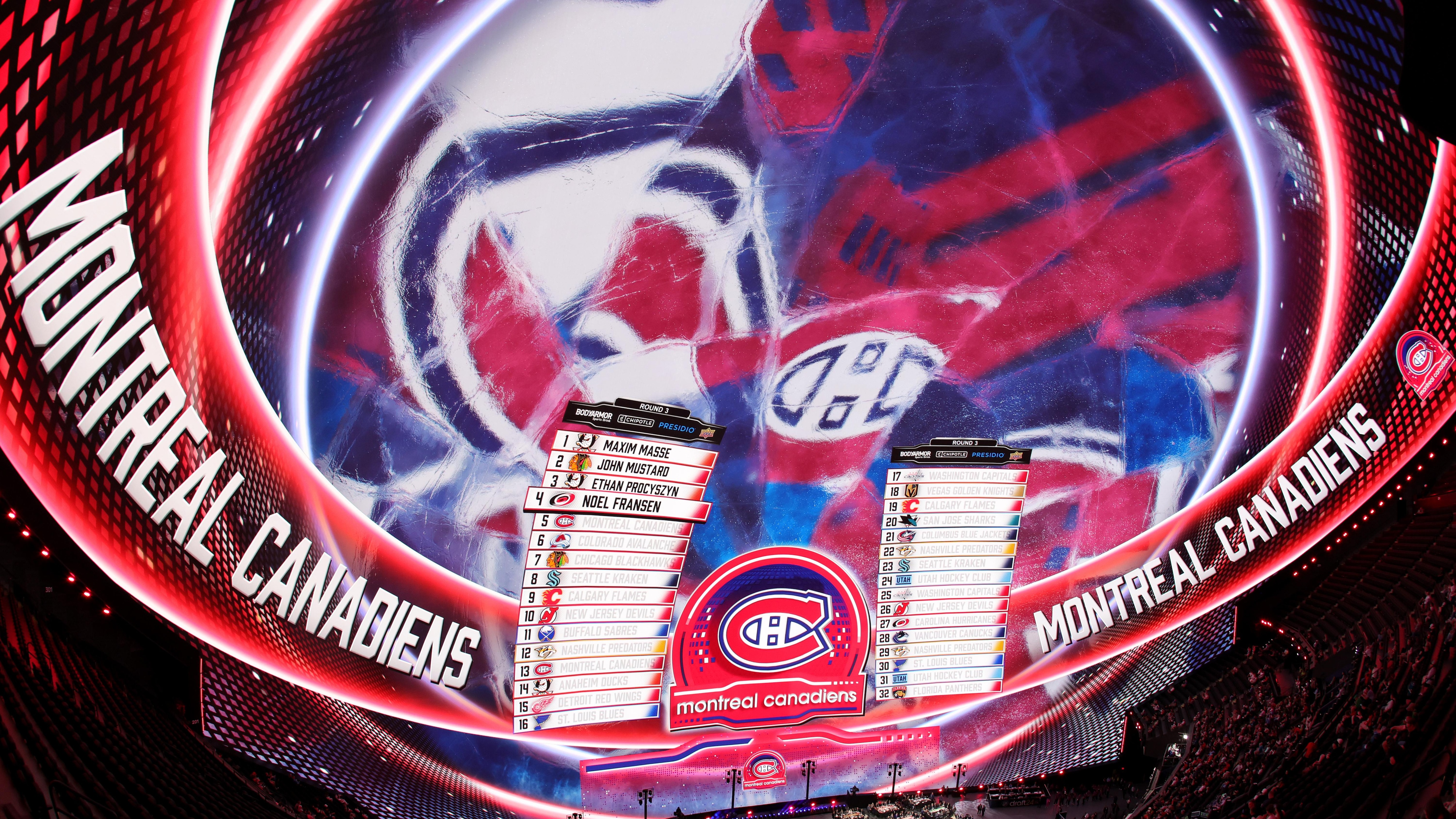 2024 Upper Deck NHL Draft, Rounds 2-7