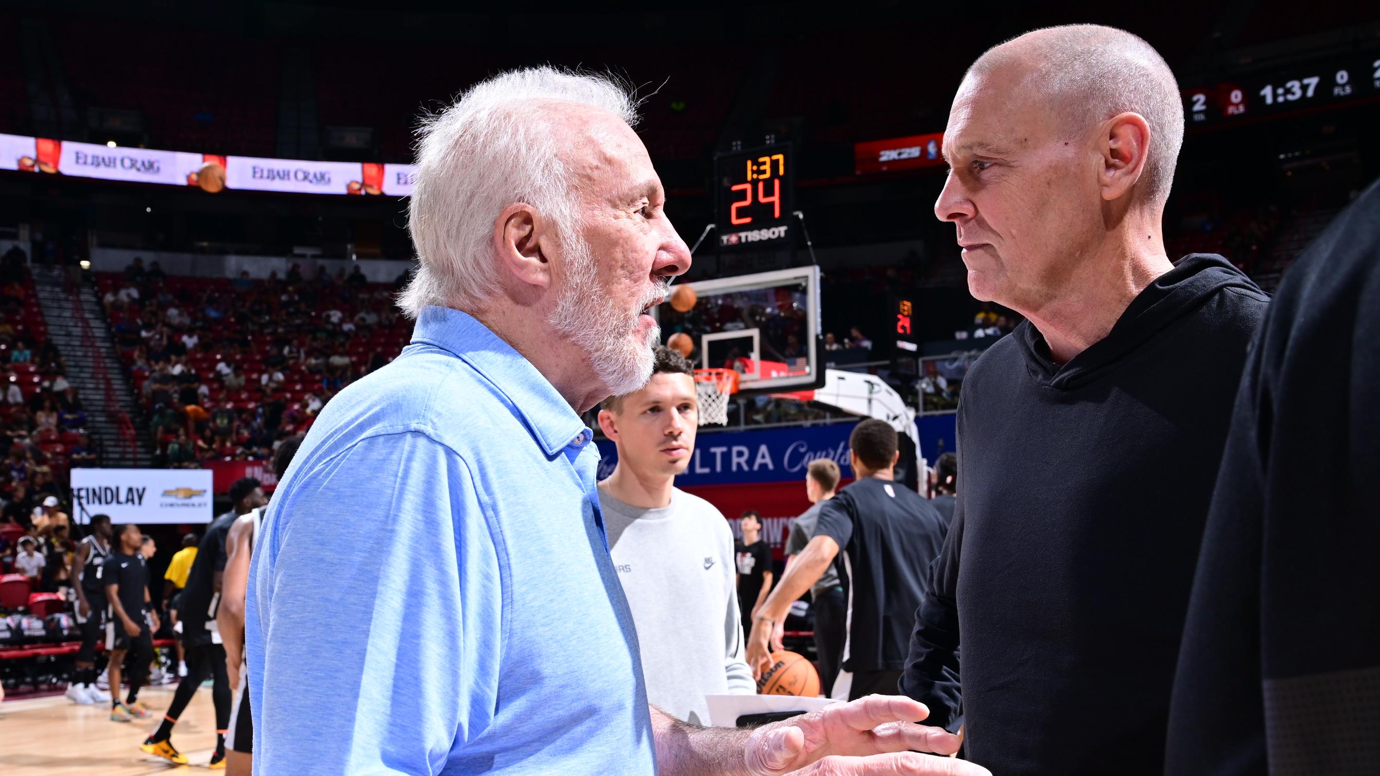 2024 NBA Summer League - San Antonio Spurs v Portland Trail Blazers