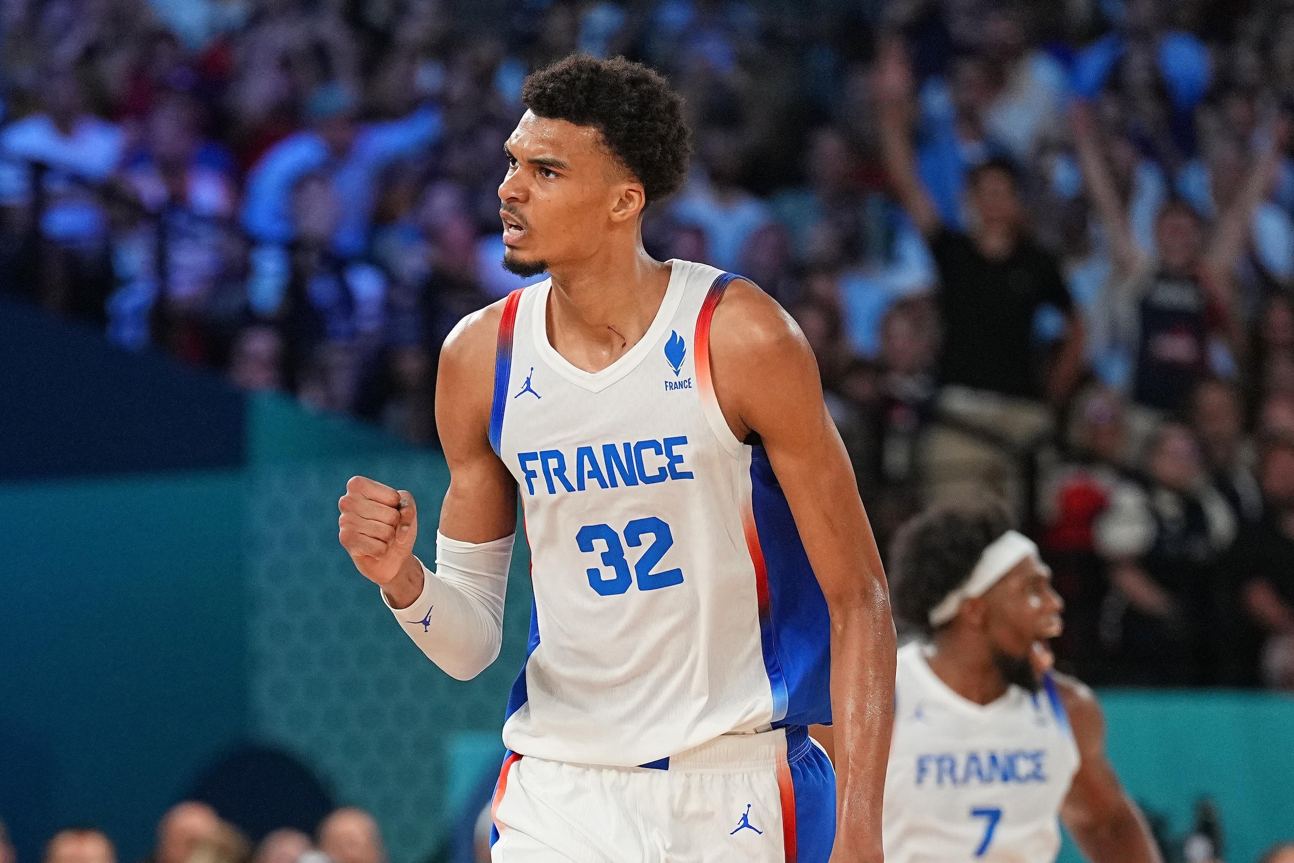 2024 Olympics - Men's Gold Medal Game: France v USA 2024 Olympics - Men's Gold Medal Game: France v USA