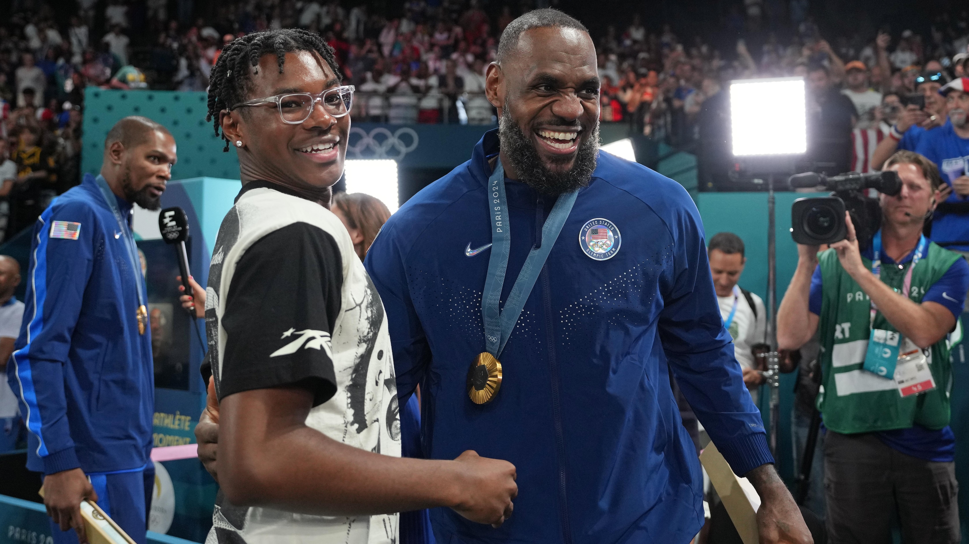 2024 Olympics - Men's Gold Medal Game: France v USA 2024 Olympics - Men's Gold Medal Game: France v USA