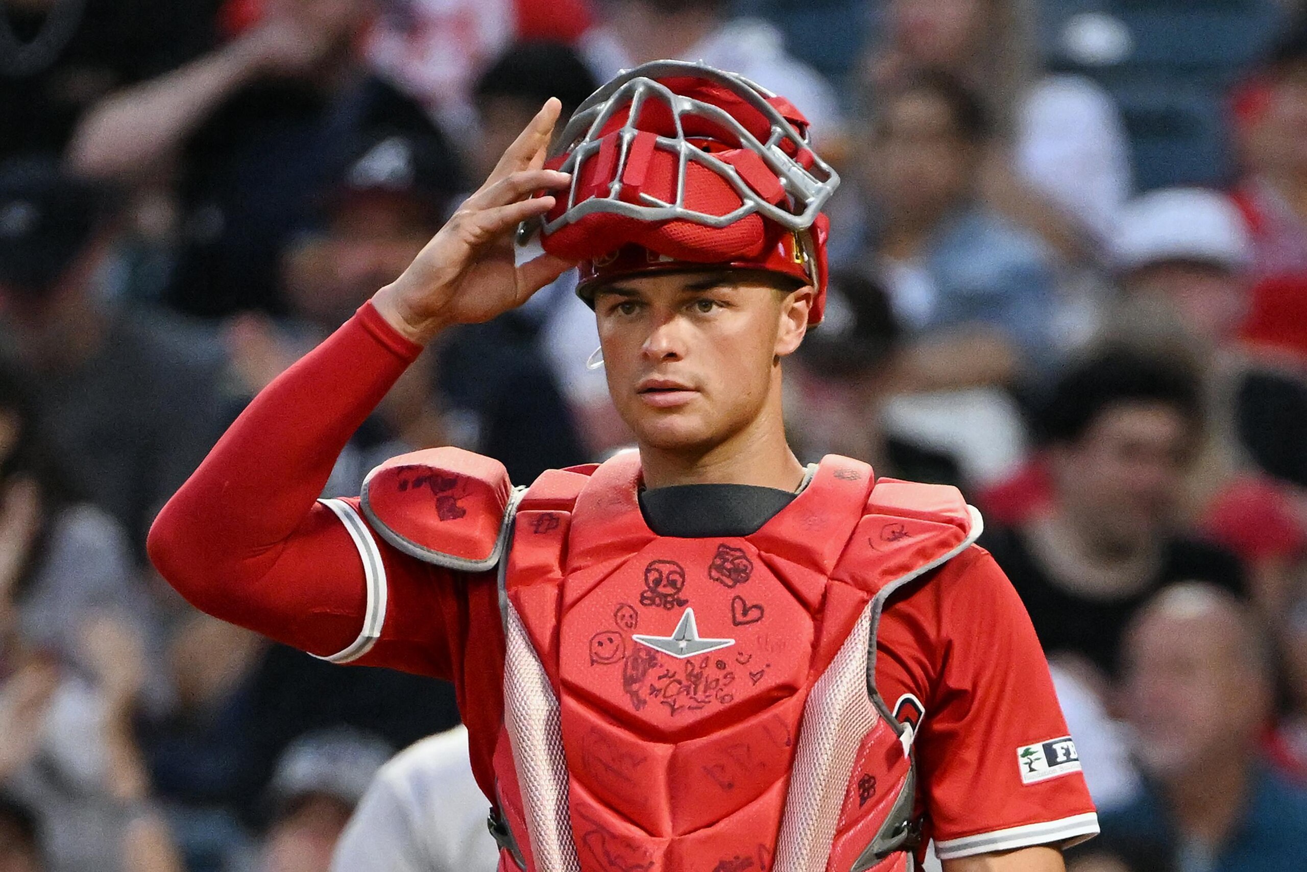 MLB: AUG 16 Braves at Angels MLB: AUG 16 Braves at Angels
