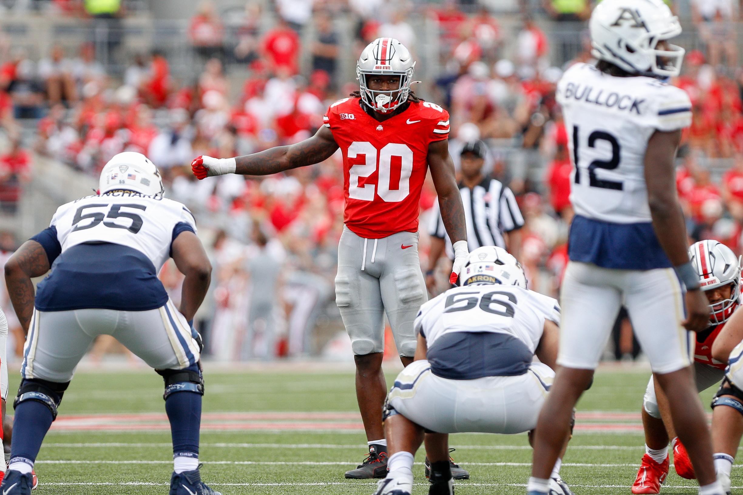 COLLEGE FOOTBALL: AUG 31 Akron at Ohio State