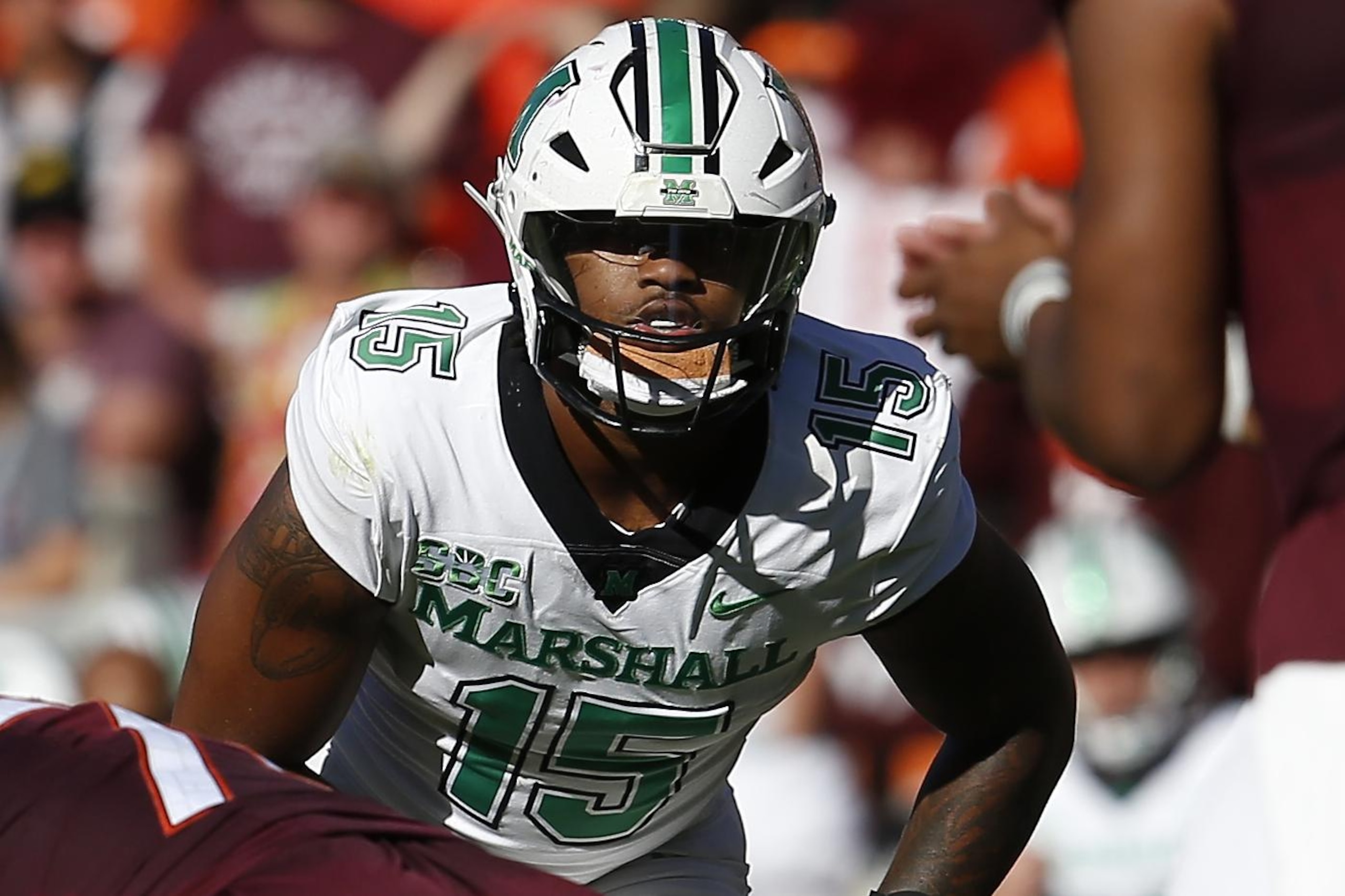 COLLEGE FOOTBALL: SEP 07 Marshall at Virginia Tech