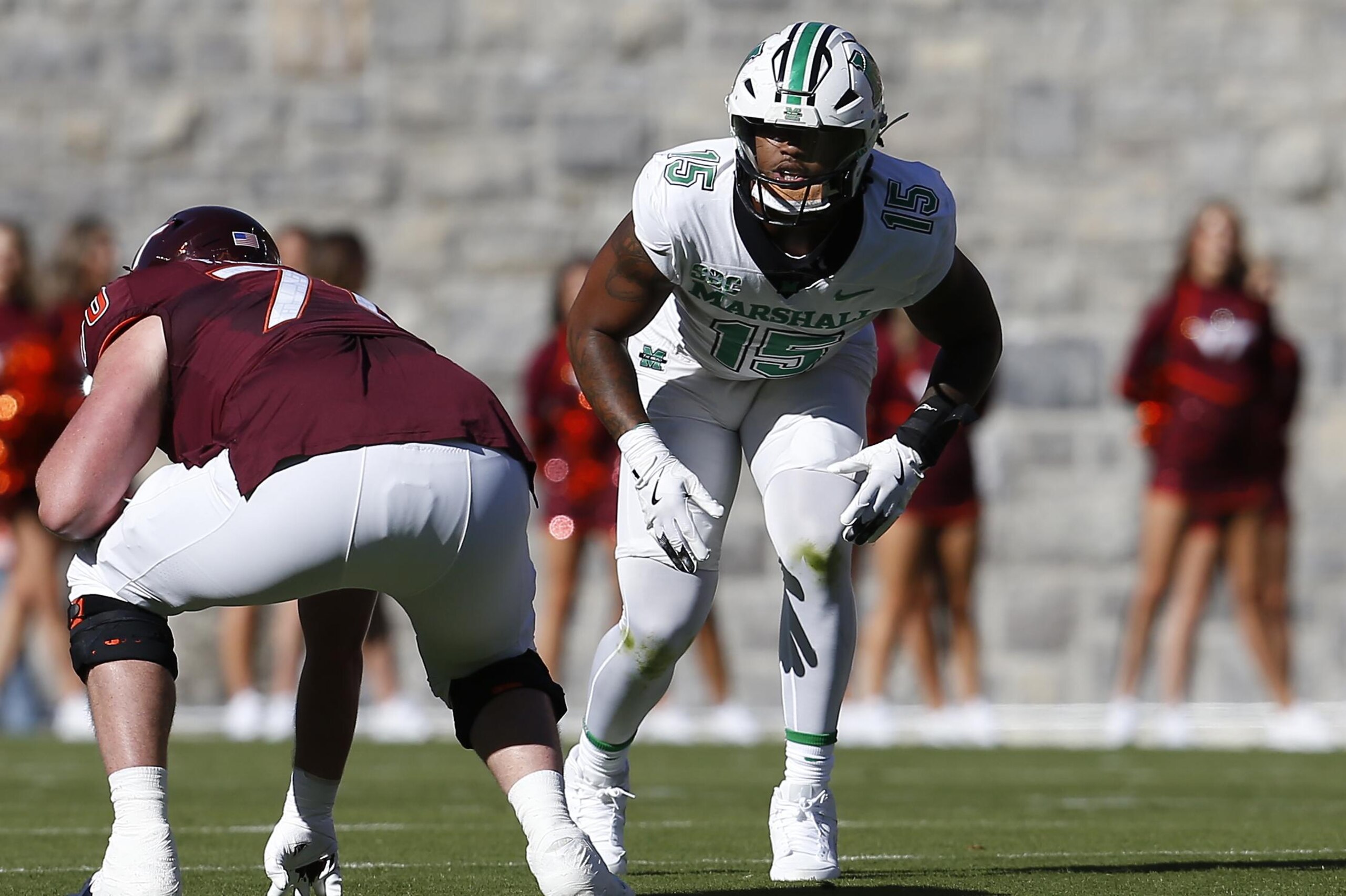COLLEGE FOOTBALL: SEP 07 Marshall at Virginia Tech