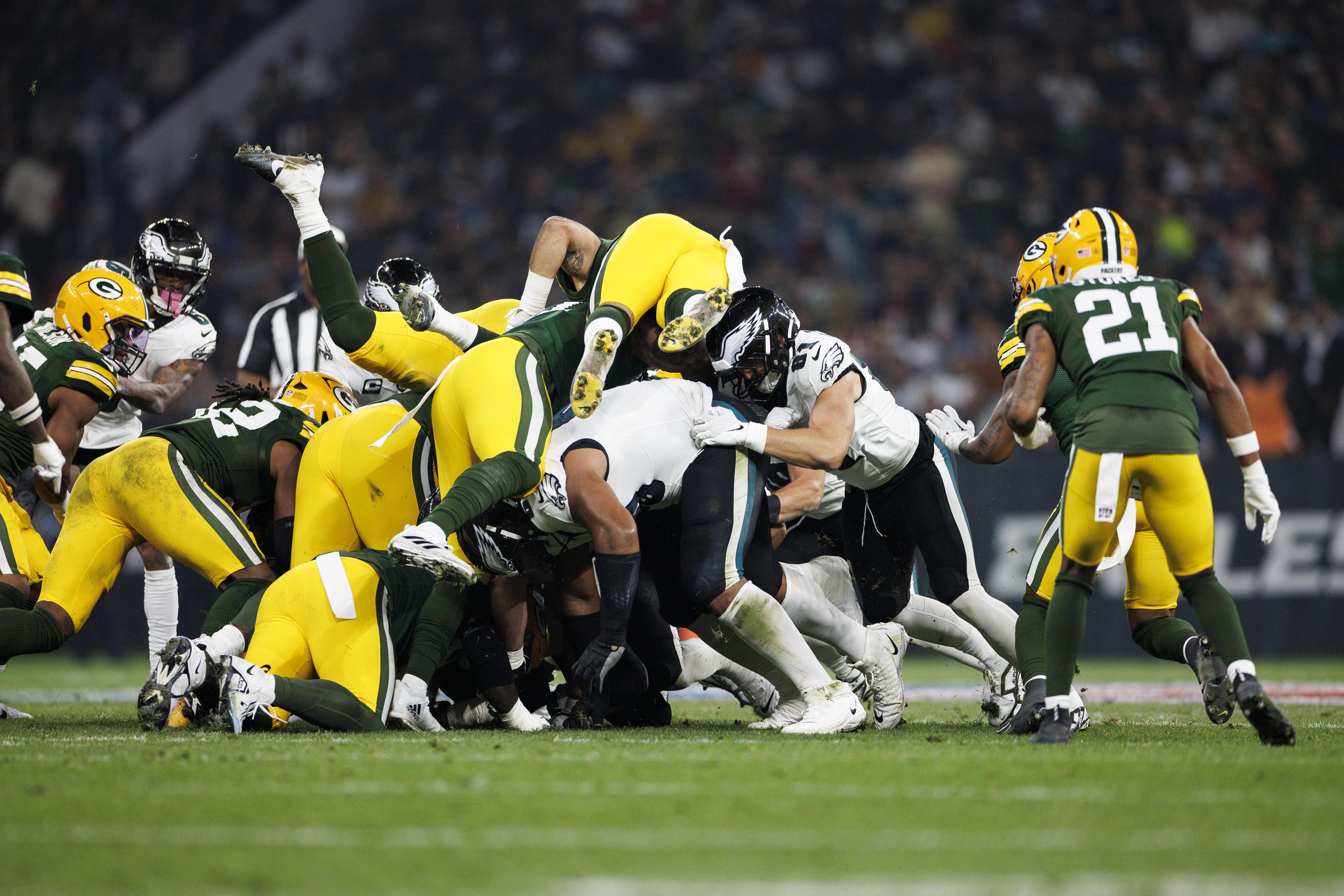 Green Bay Packers v Philadelphia Eagles Green Bay Packers v Philadelphia Eagles