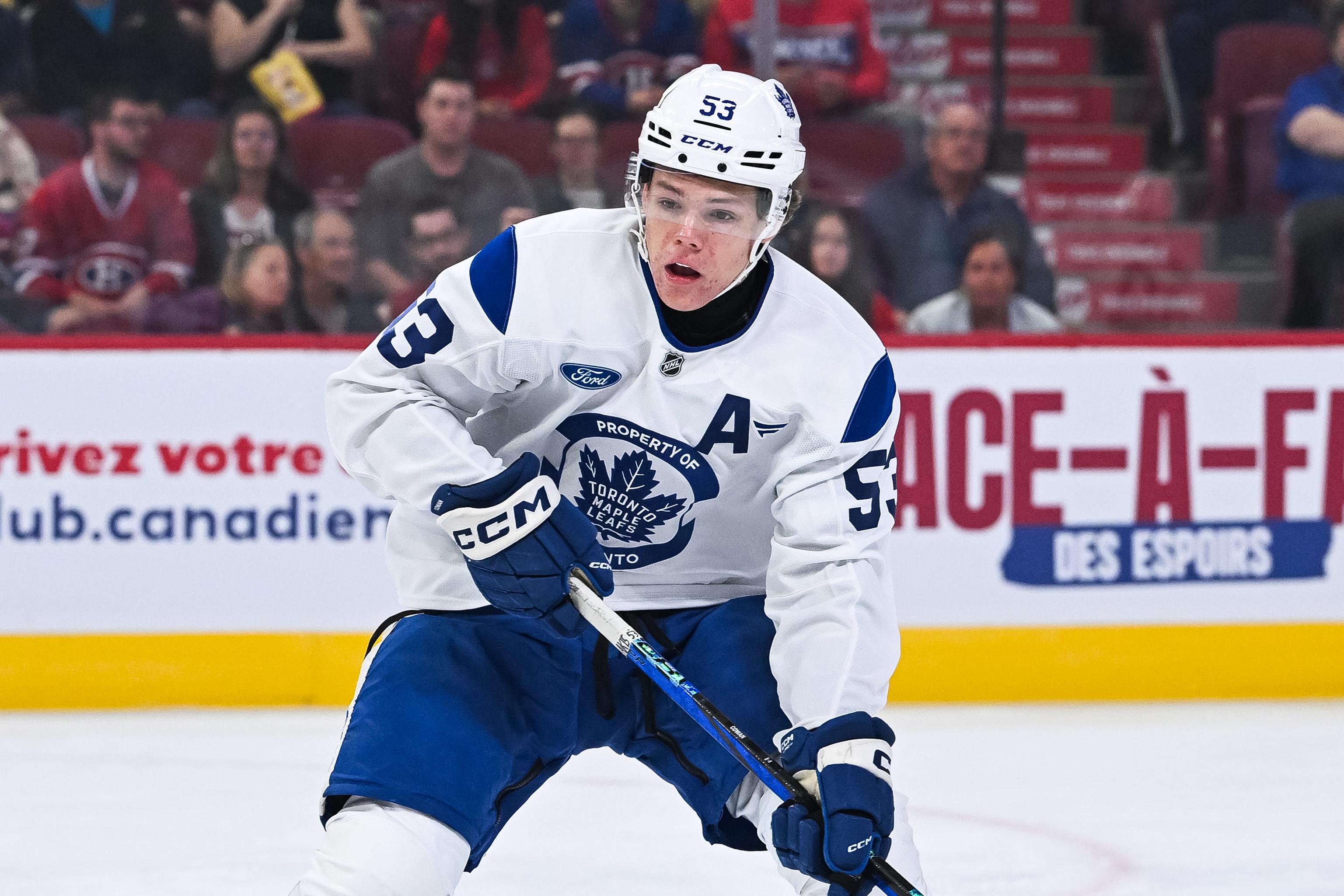 NHL: SEP 15 Preseason Prospect showdown Maple Leafs at Canadiens
