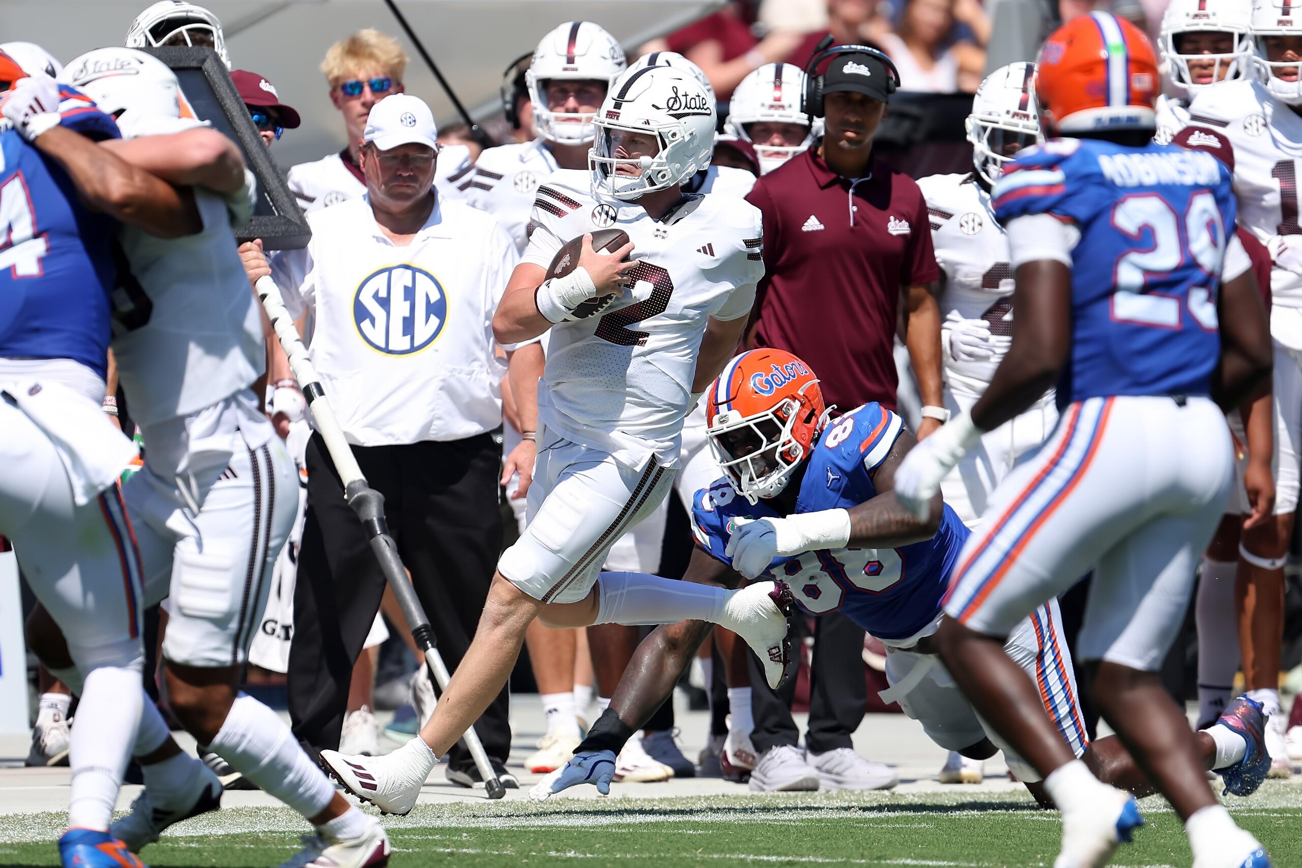 COLLEGE FOOTBALL: SEP 21 Florida at Mississippi State COLLEGE FOOTBALL: SEP 21 Florida at Mississippi State
