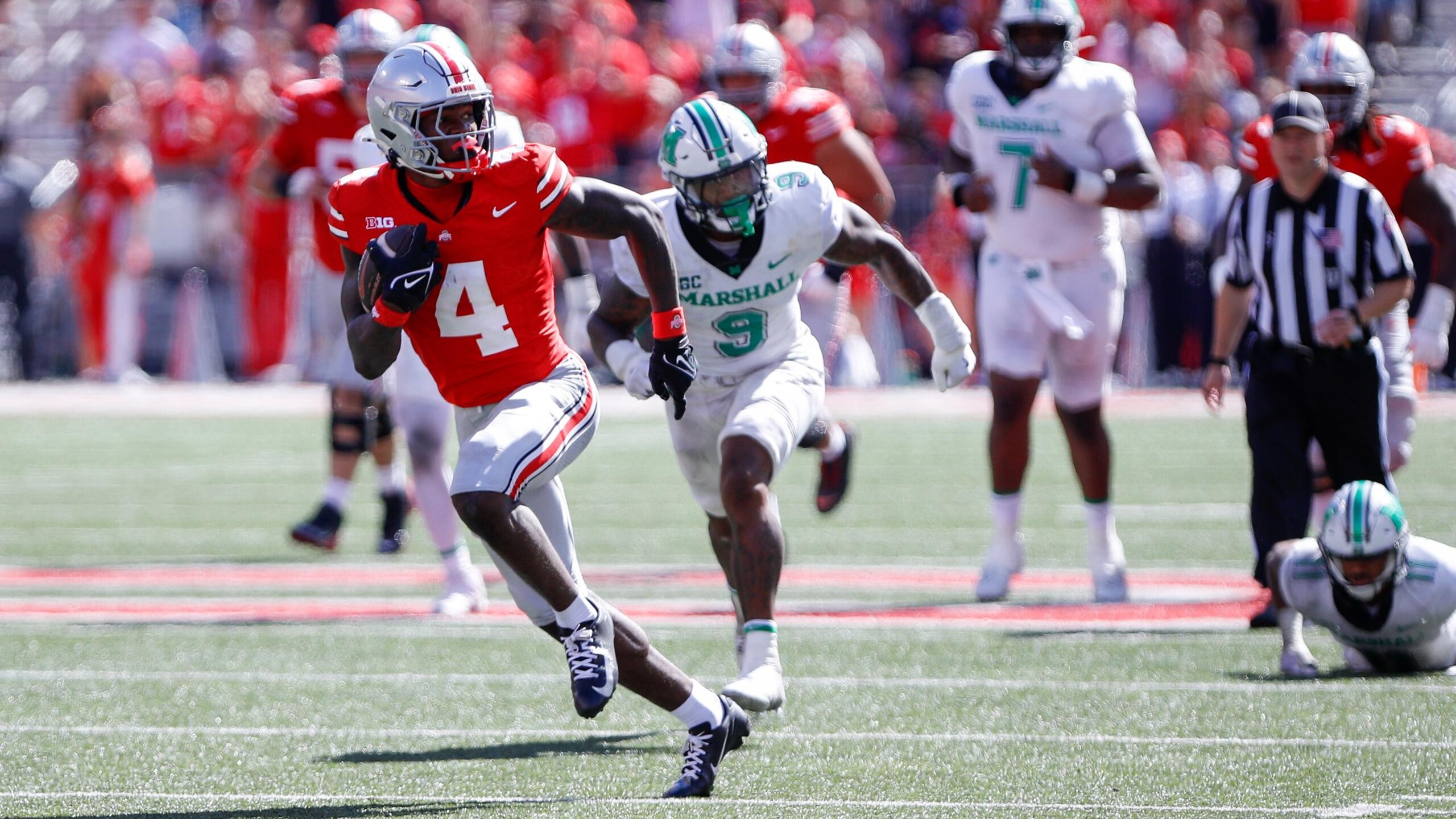 COLLEGE FOOTBALL: SEP 21 Marshall at Ohio State