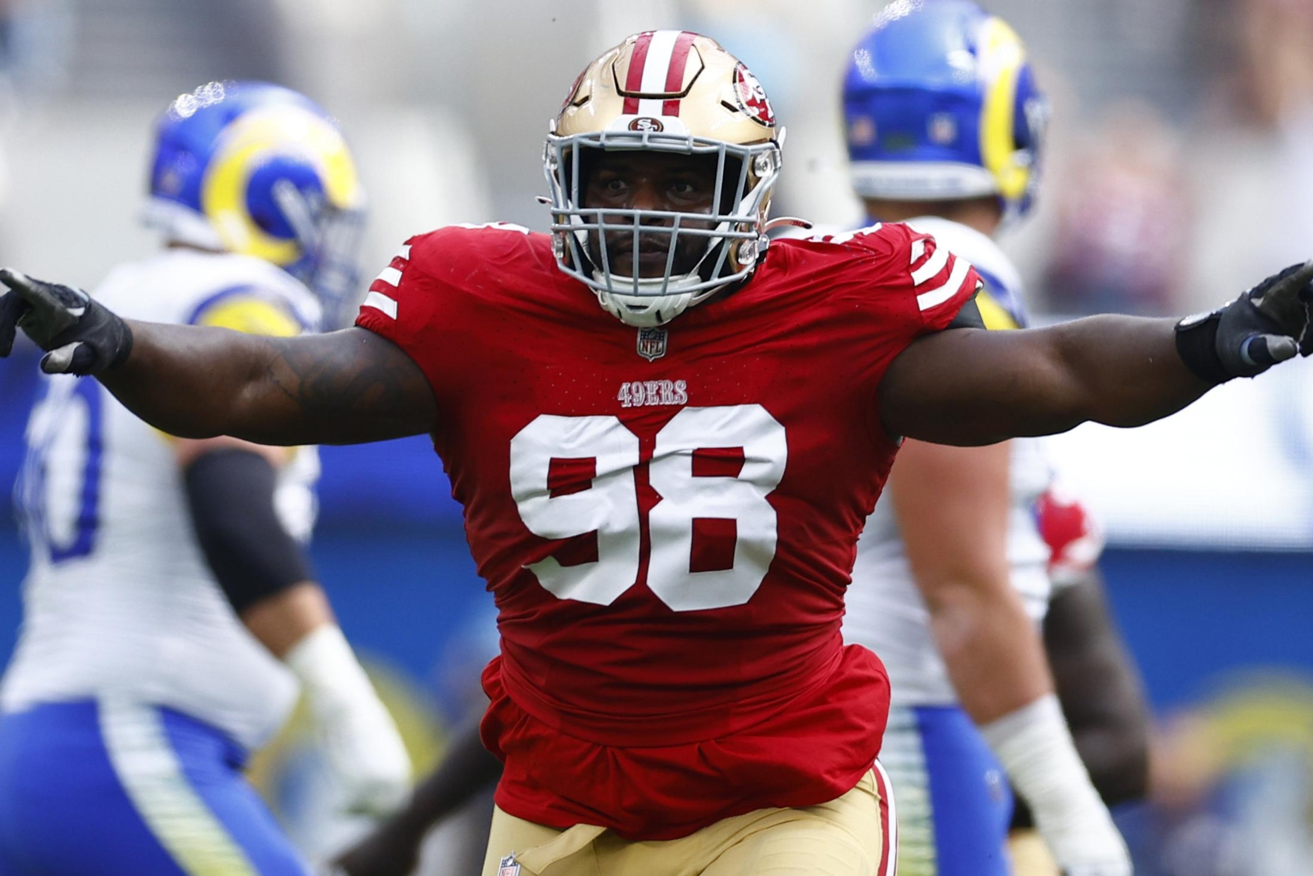 San Francisco 49ers v Los Angeles Rams San Francisco 49ers v Los Angeles Rams