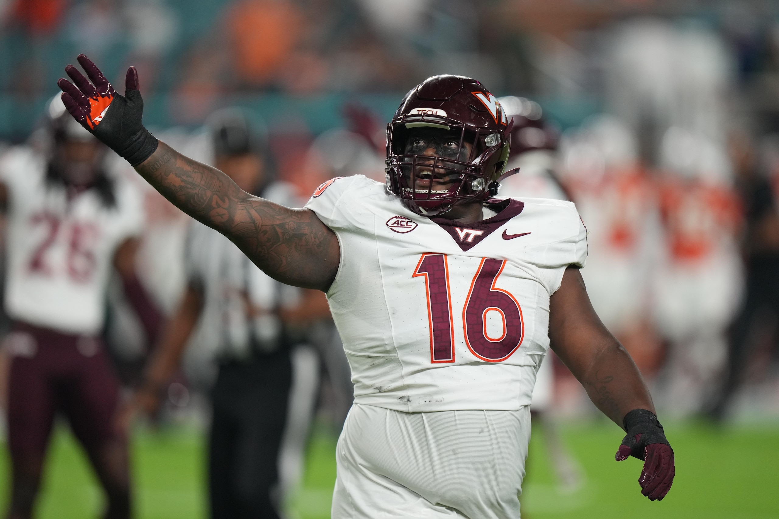COLLEGE FOOTBALL: SEP 27 Virginia Tech at Miami