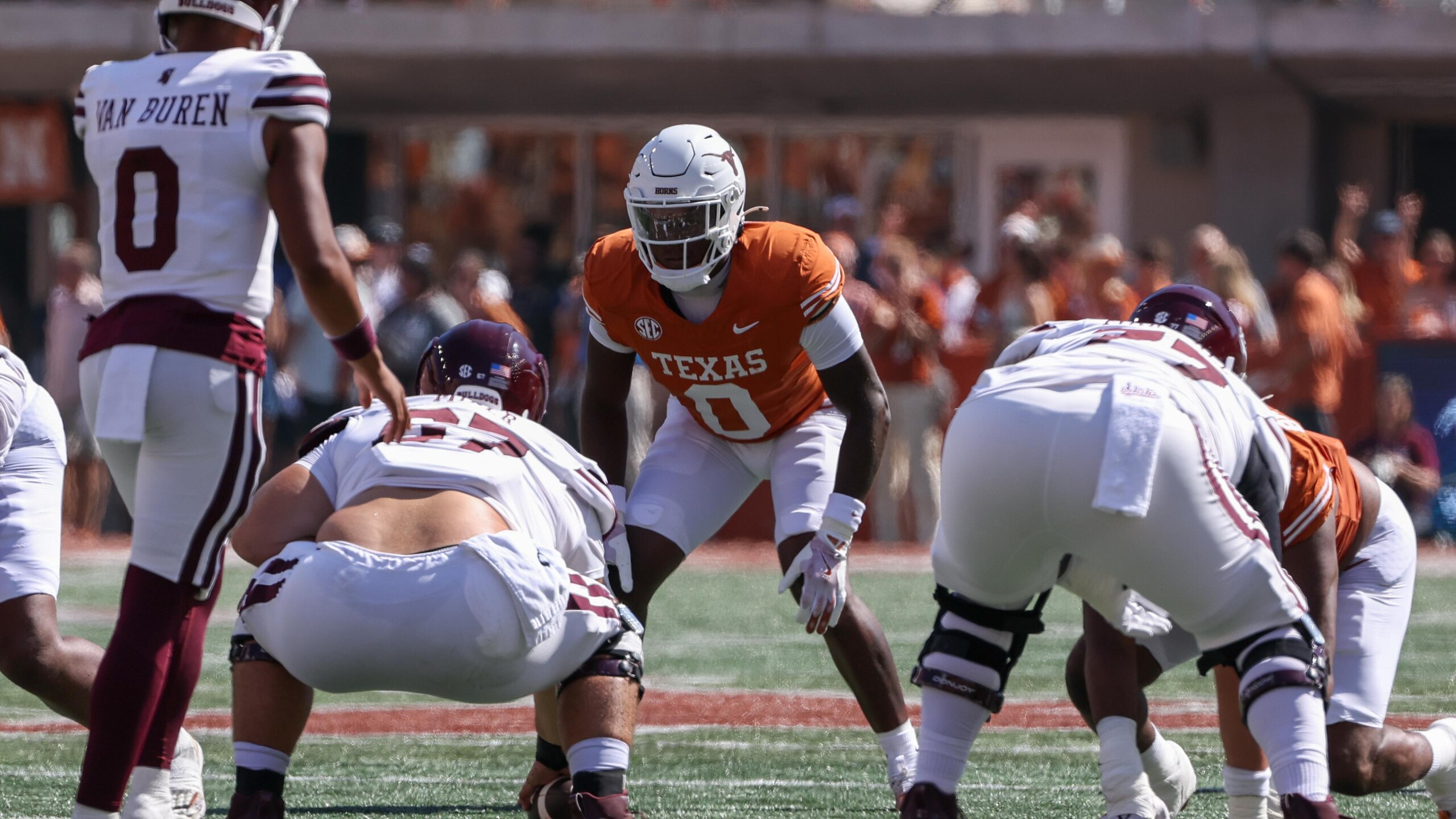 COLLEGE FOOTBALL: SEP 28 Mississippi State at Texas