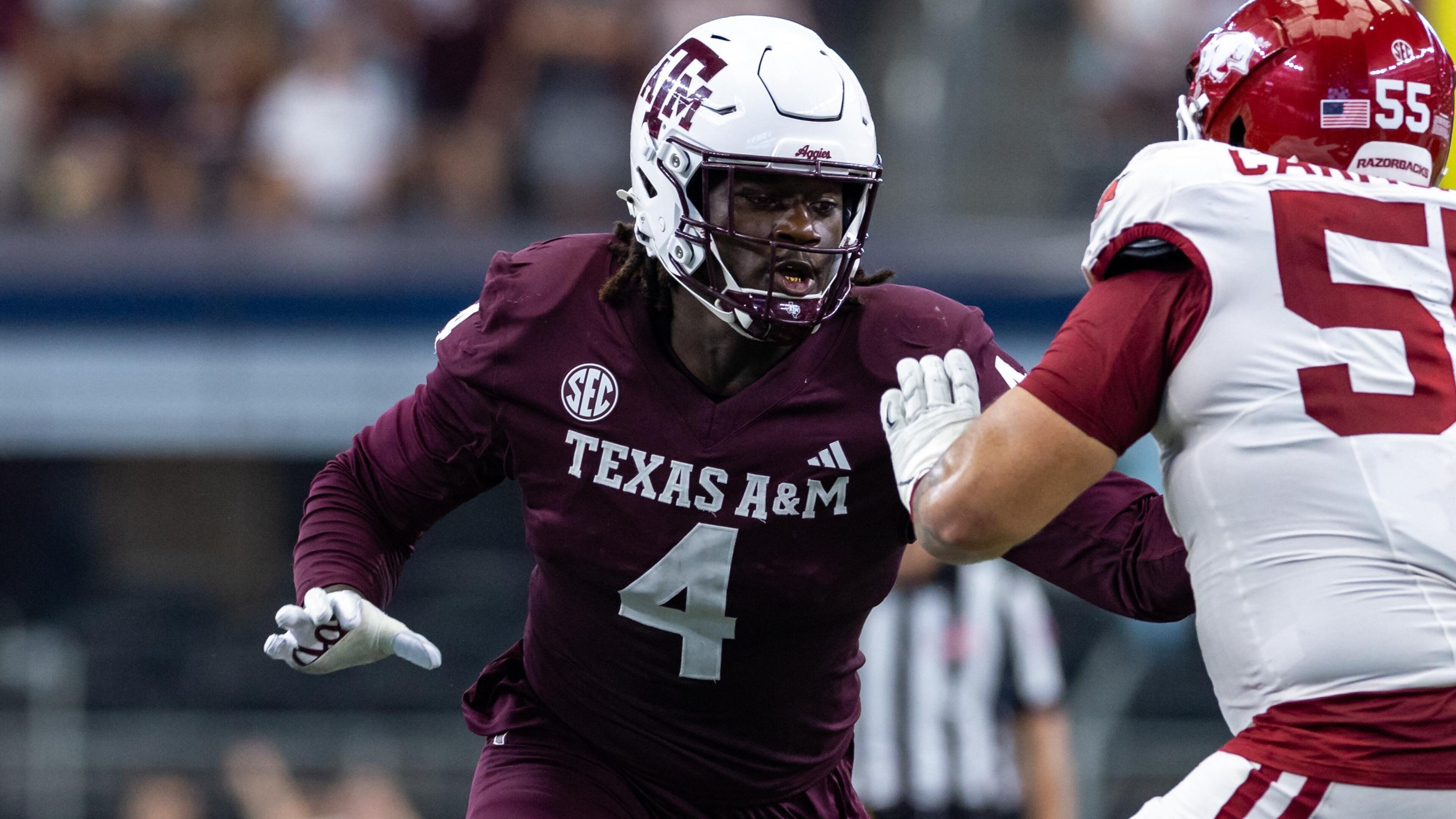COLLEGE FOOTBALL: SEP 28 Southwest Classic - Arkansas vs Texas A&M COLLEGE FOOTBALL: SEP 28 Southwest Classic - Arkansas vs Texas A&M