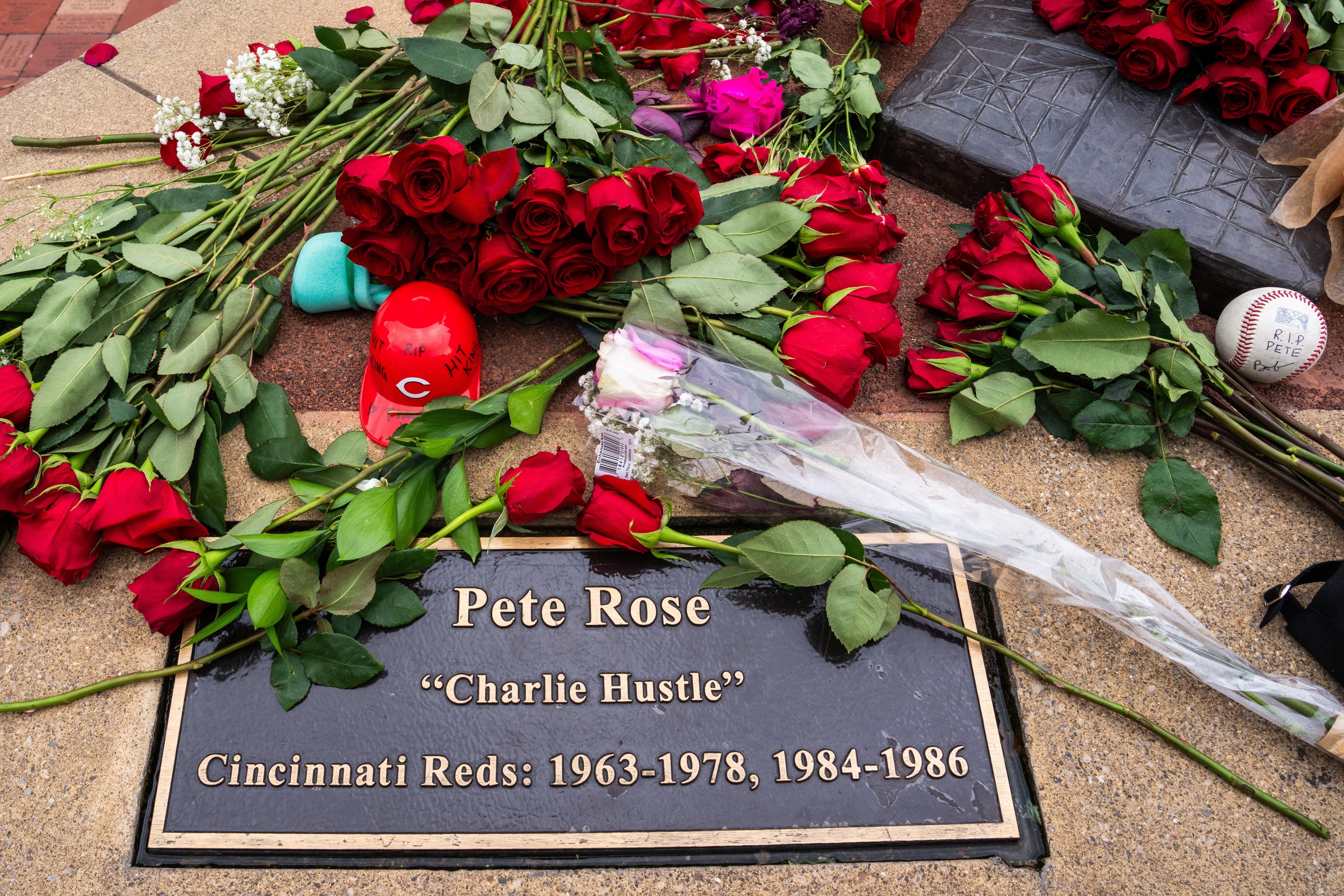Pete Rose Honored By Fans In Cincinnati