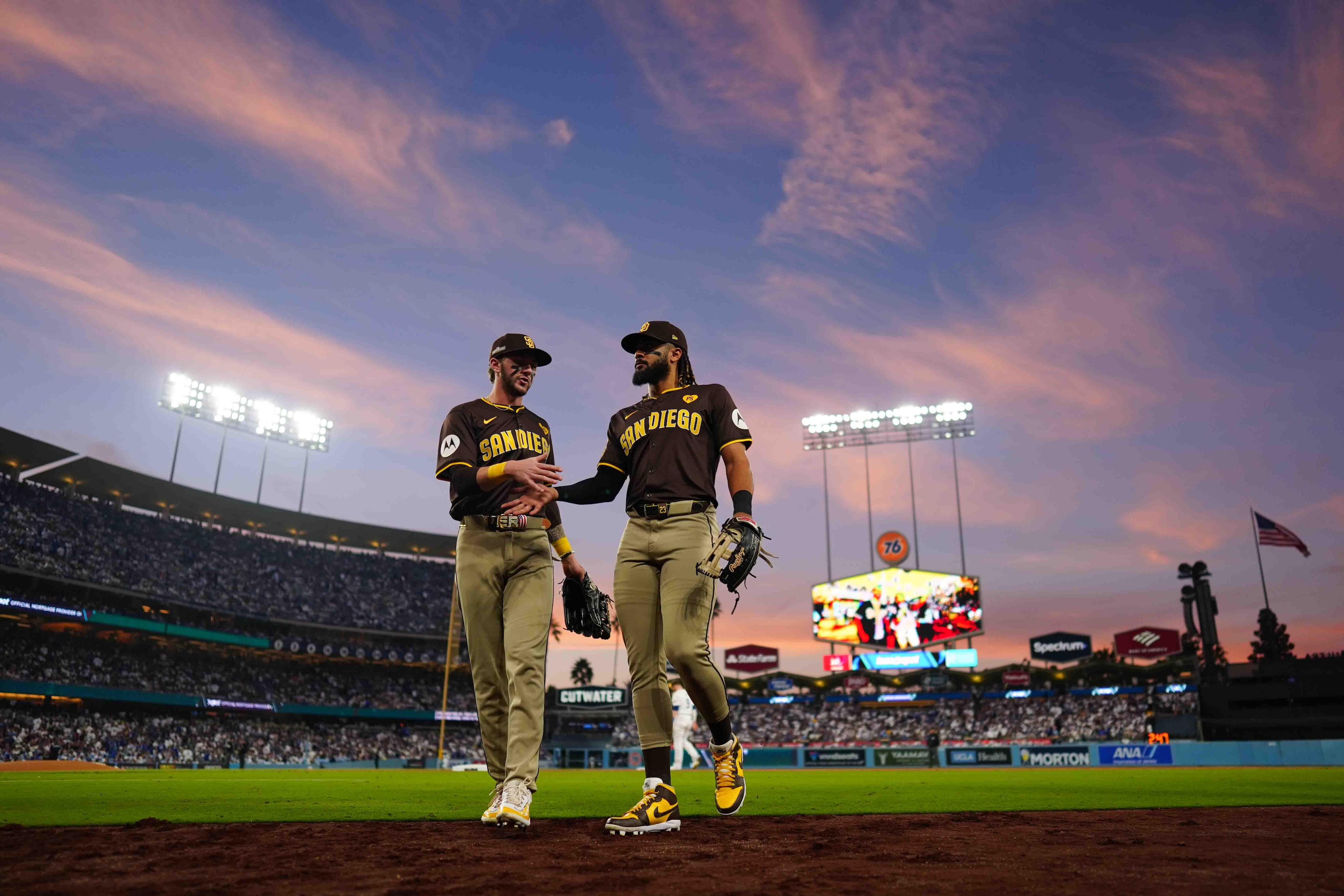 Division Series - San Diego Padres v. Los Angeles Dodgers - Game Five Division Series - San Diego Padres v. Los Angeles Dodgers - Game Five