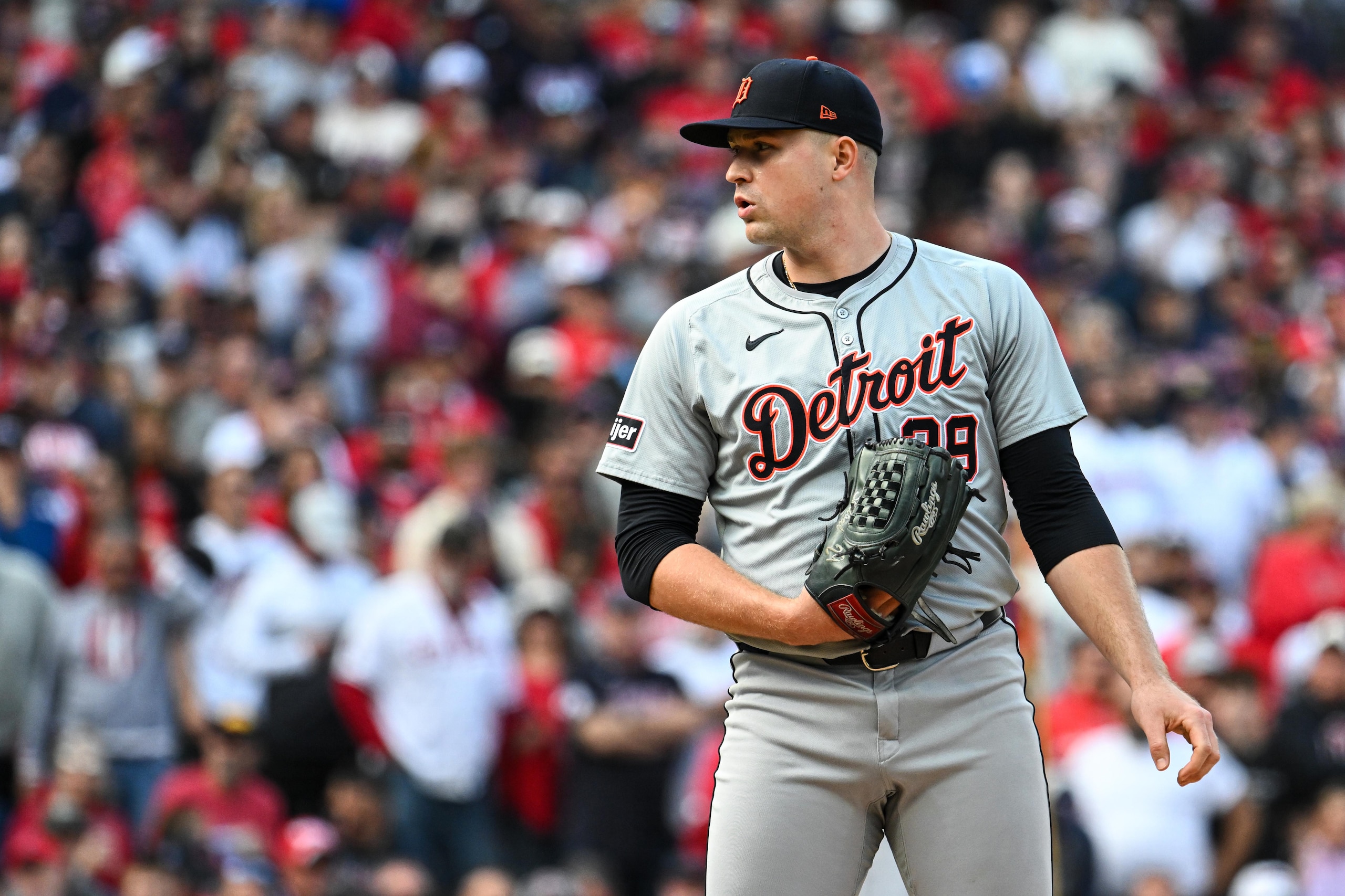 Division Series - Detroit Tigers v. Cleveland Guardians - Game Five