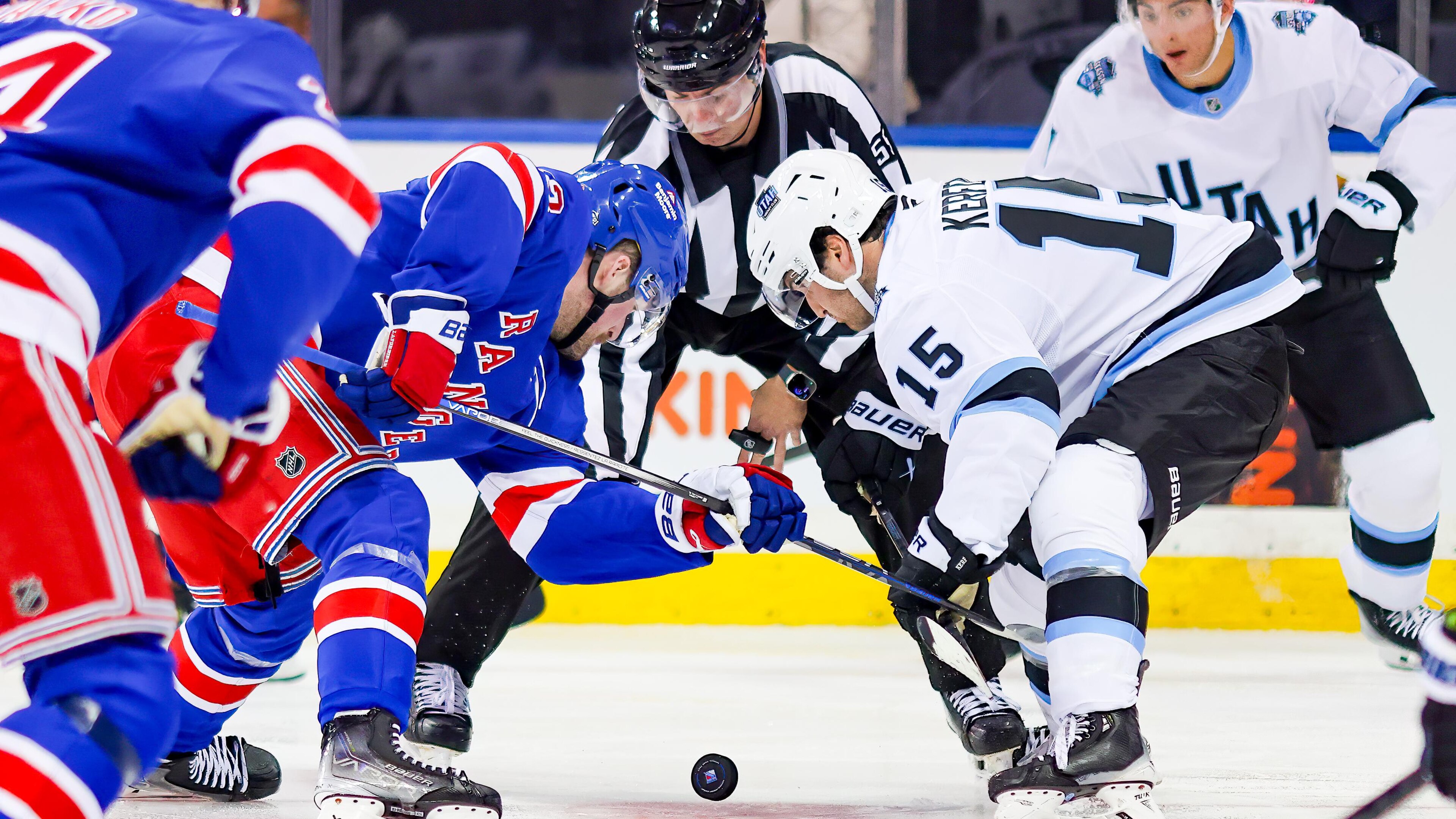 NHL: OCT 12 Utah Hockey Club at Rangers