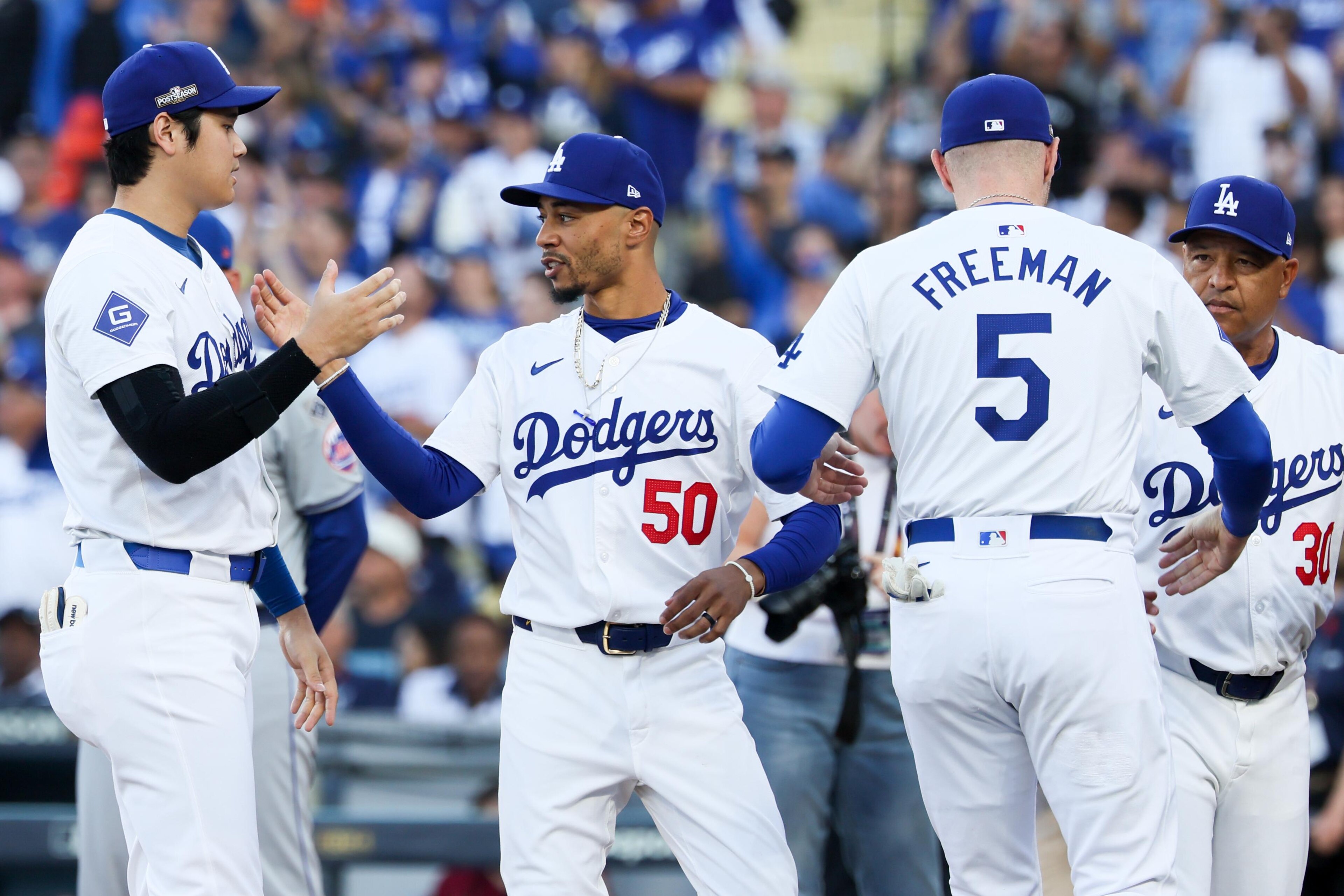 MLB: NLCS Game 1- Dodgers v Mets