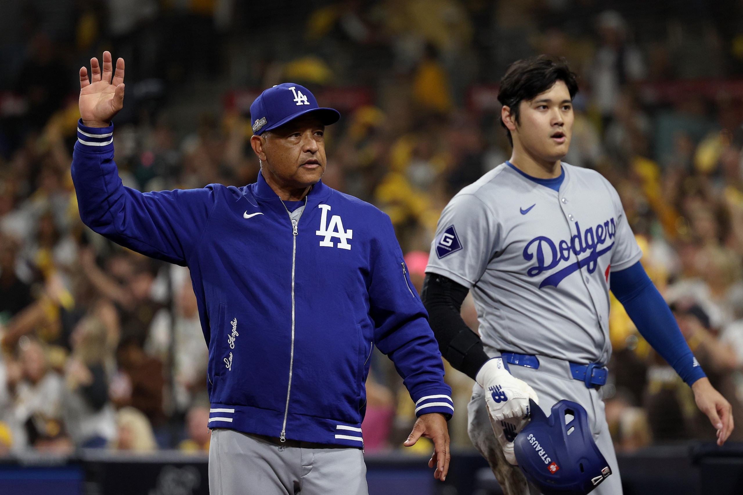 Division Series - Los Angeles Dodgers v San Diego Padres - Game 4 Division Series - Los Angeles Dodgers v San Diego Padres - Game 4