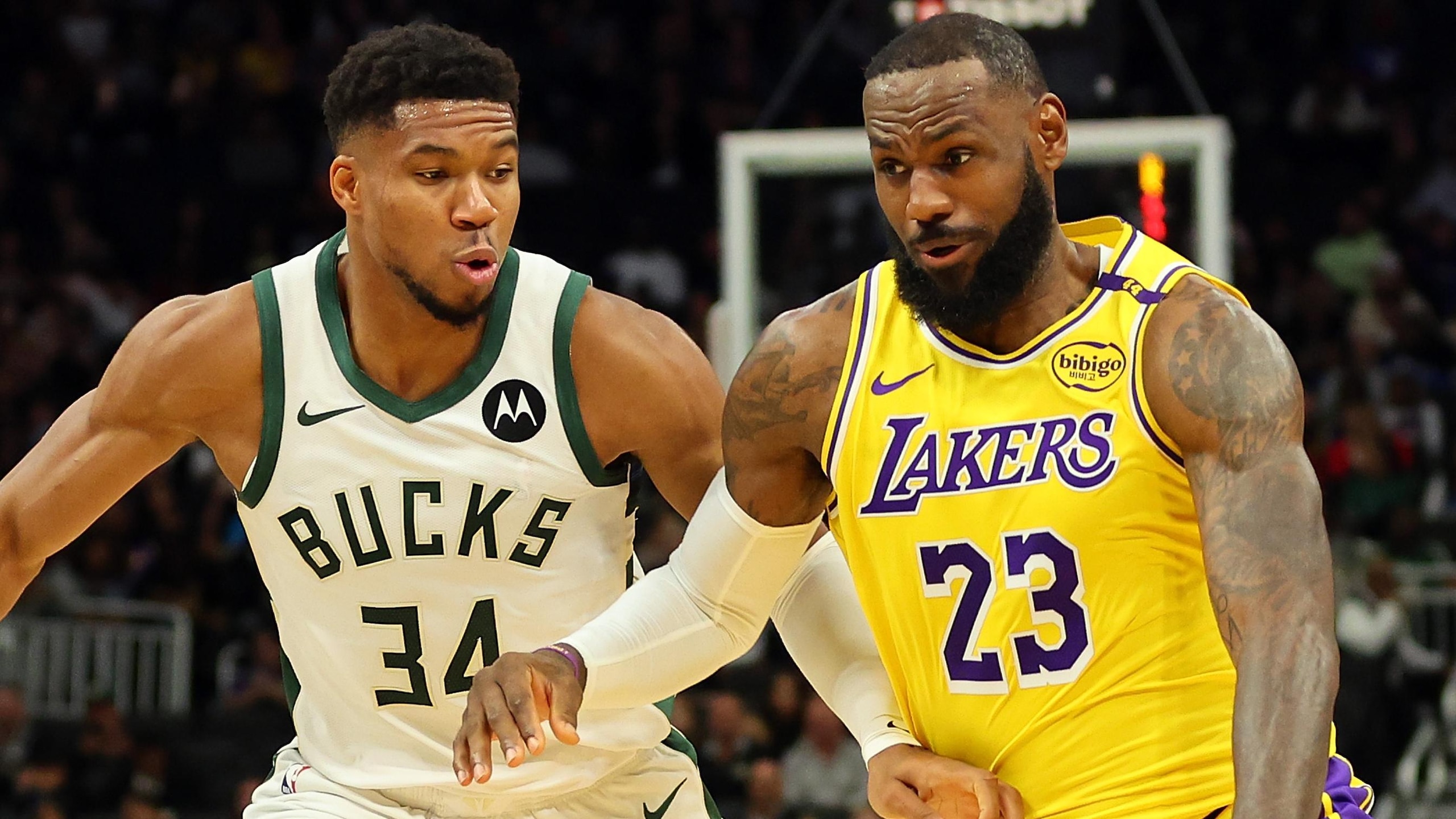 Los Angeles Lakers v Milwaukee Bucks