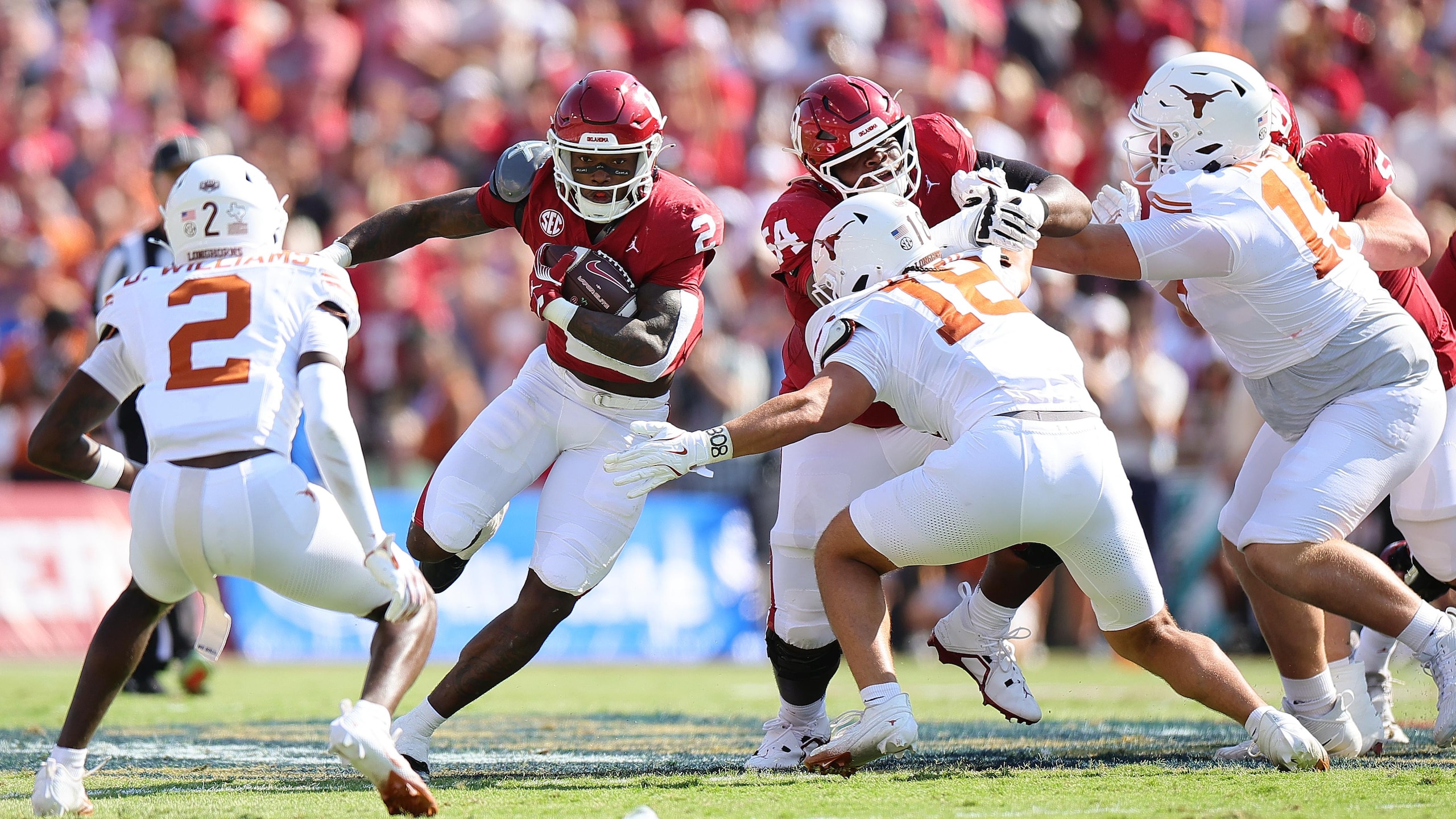 Texas v Oklahoma