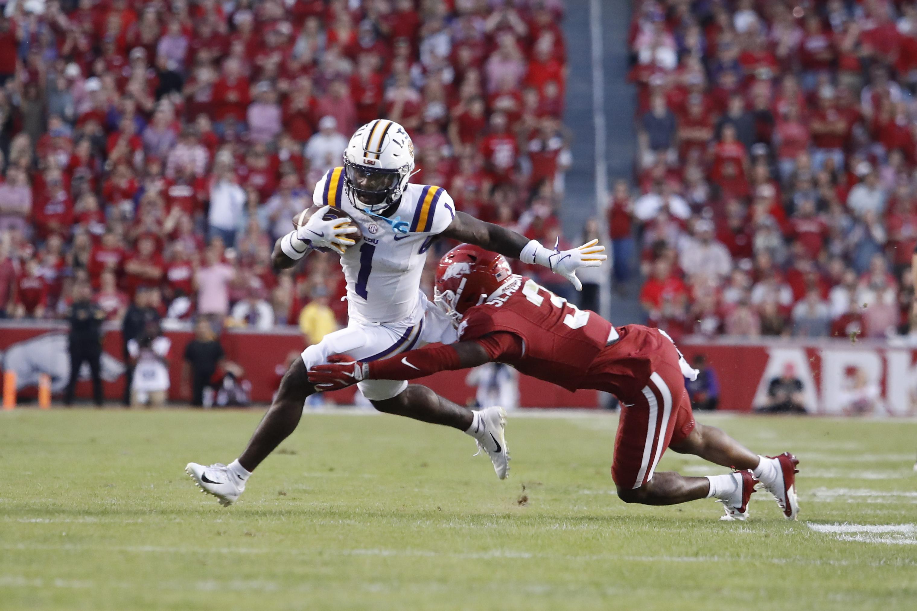 COLLEGE FOOTBALL: OCT 19 LSU at Arkansas
