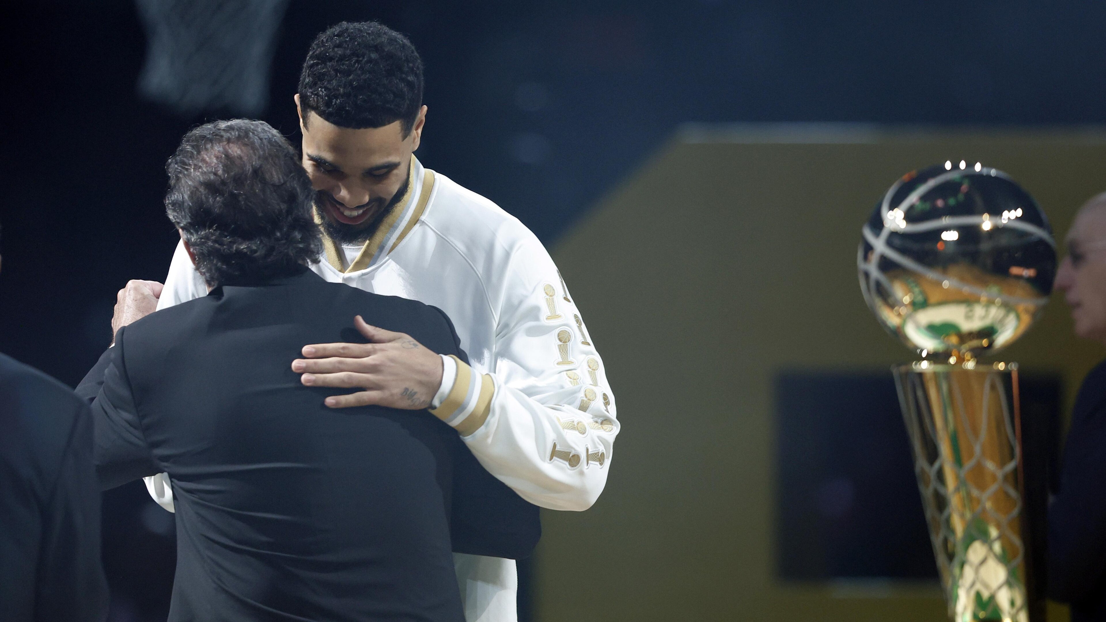 The Celtics are ready to move forward, but first they took a chance to look back