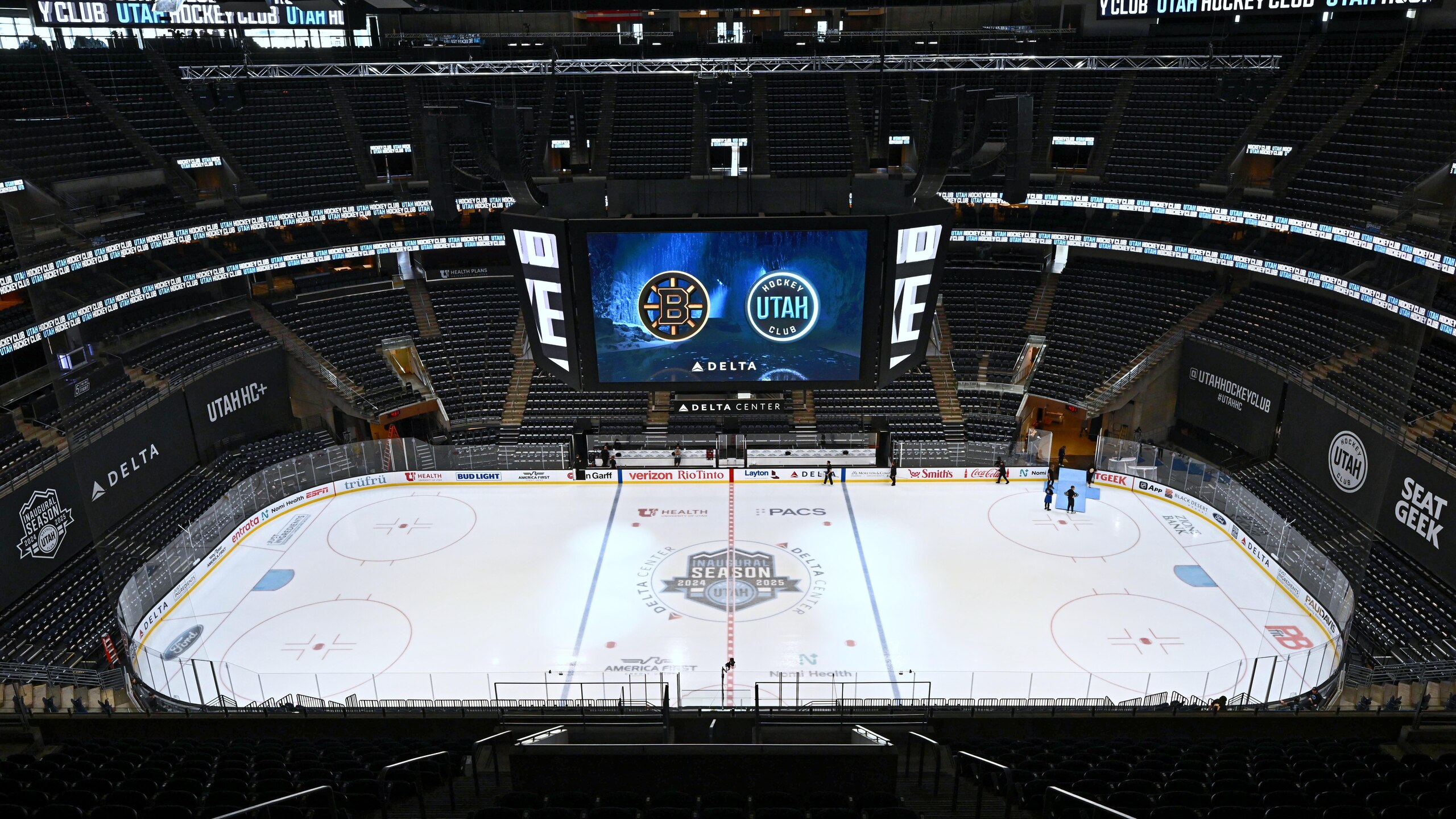 Boston Bruins v Utah Hockey Club