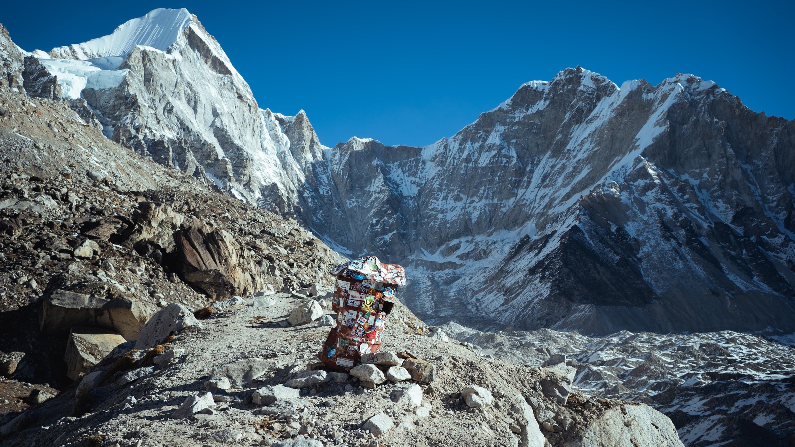 Trash And Refuse Continues To Build Up Near Everest Base Camp