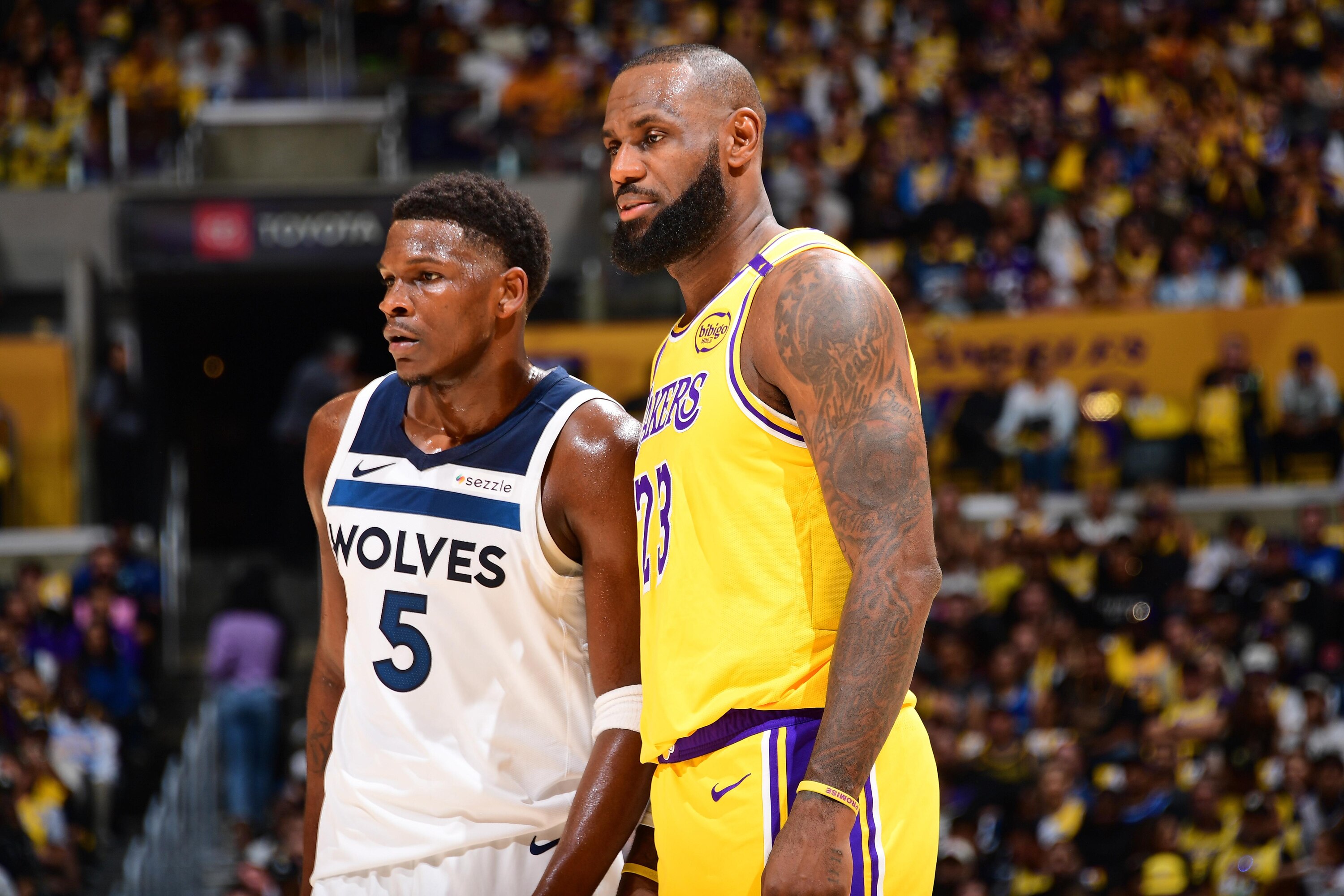 Anthony Edwards Vs LeBron James Total Wealth History — NETWORTKU