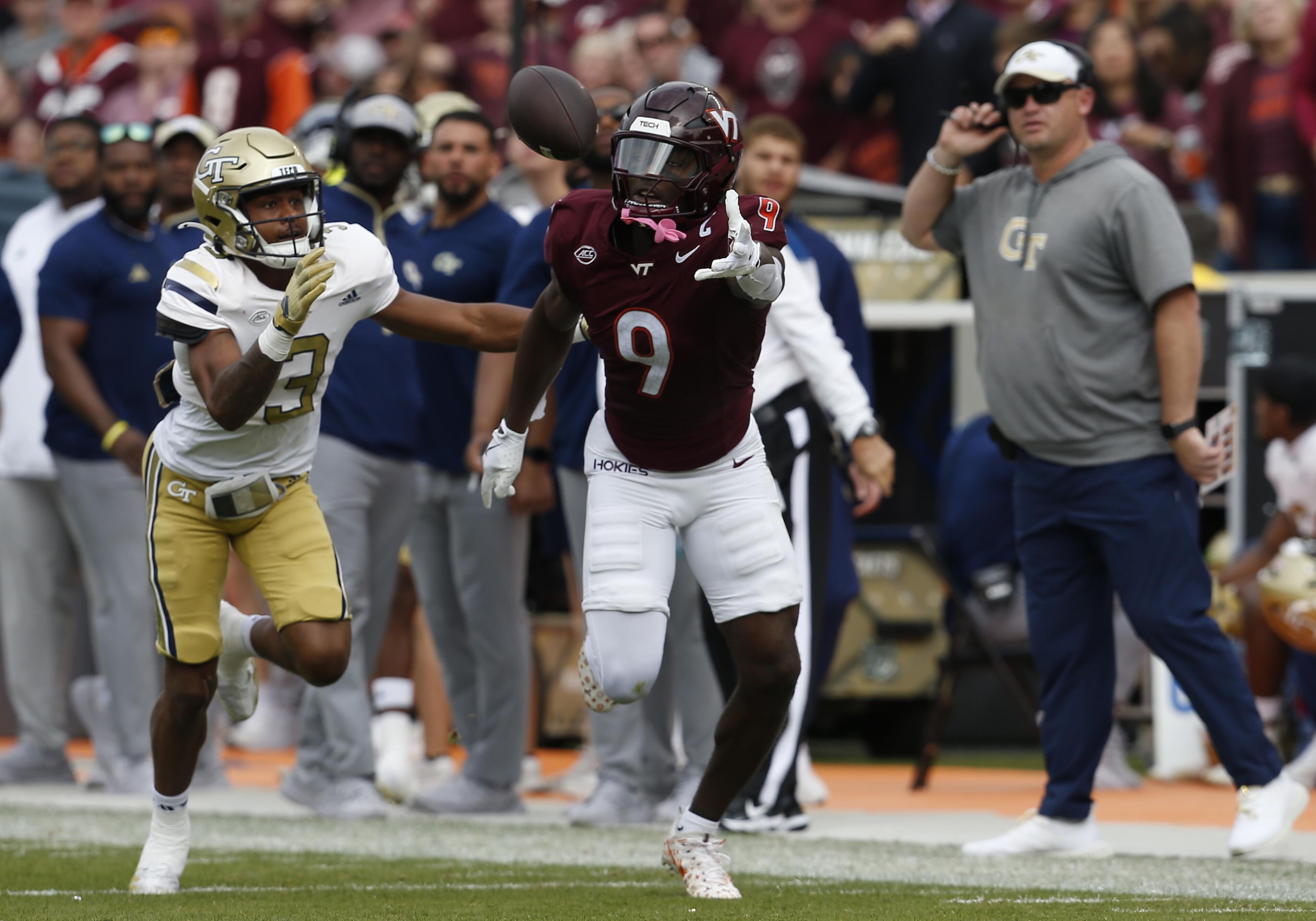 COLLEGE FOOTBALL: OCT 26 Georgia Tech at Virginia Tech COLLEGE FOOTBALL: OCT 26 Georgia Tech at Virginia Tech