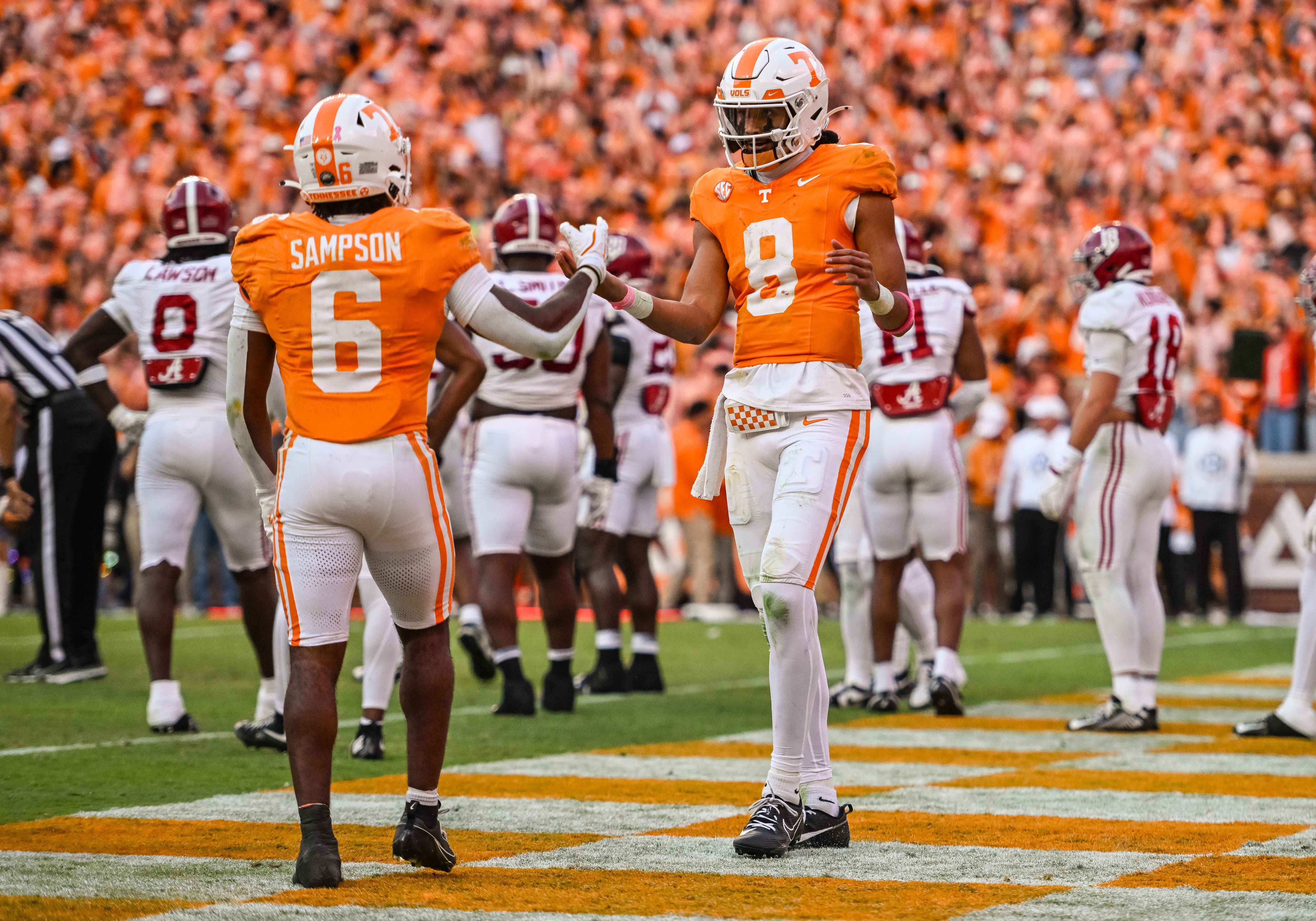 COLLEGE FOOTBALL: OCT 19 Alabama at Tennessee