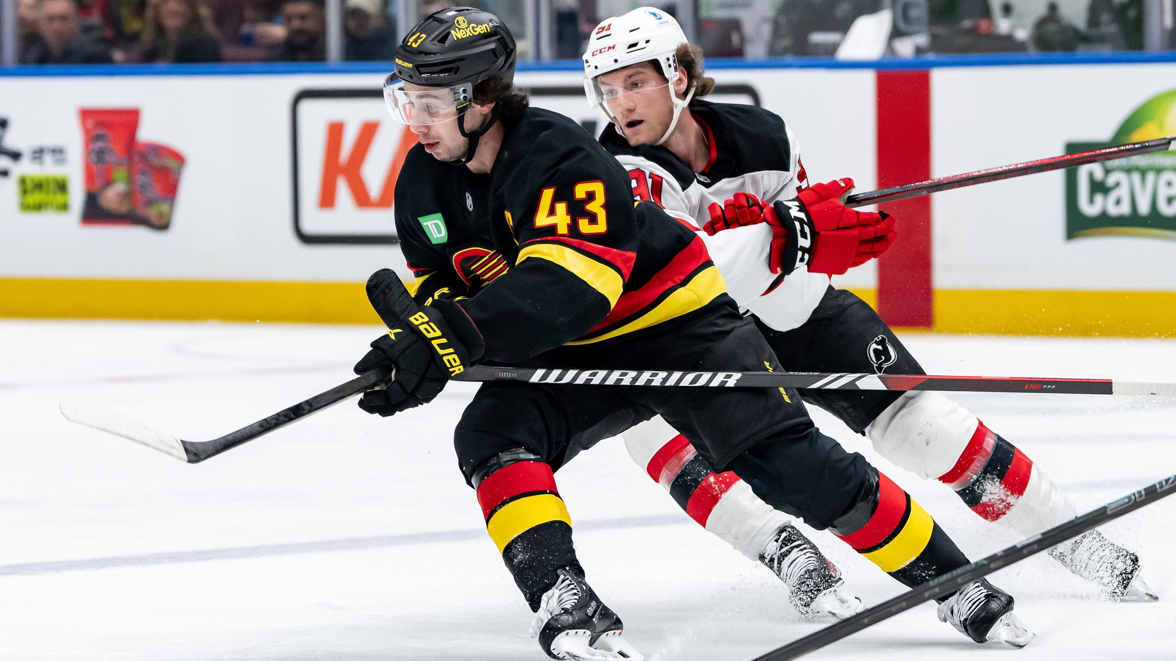 NHL: OCT 30 Devils at Canucks