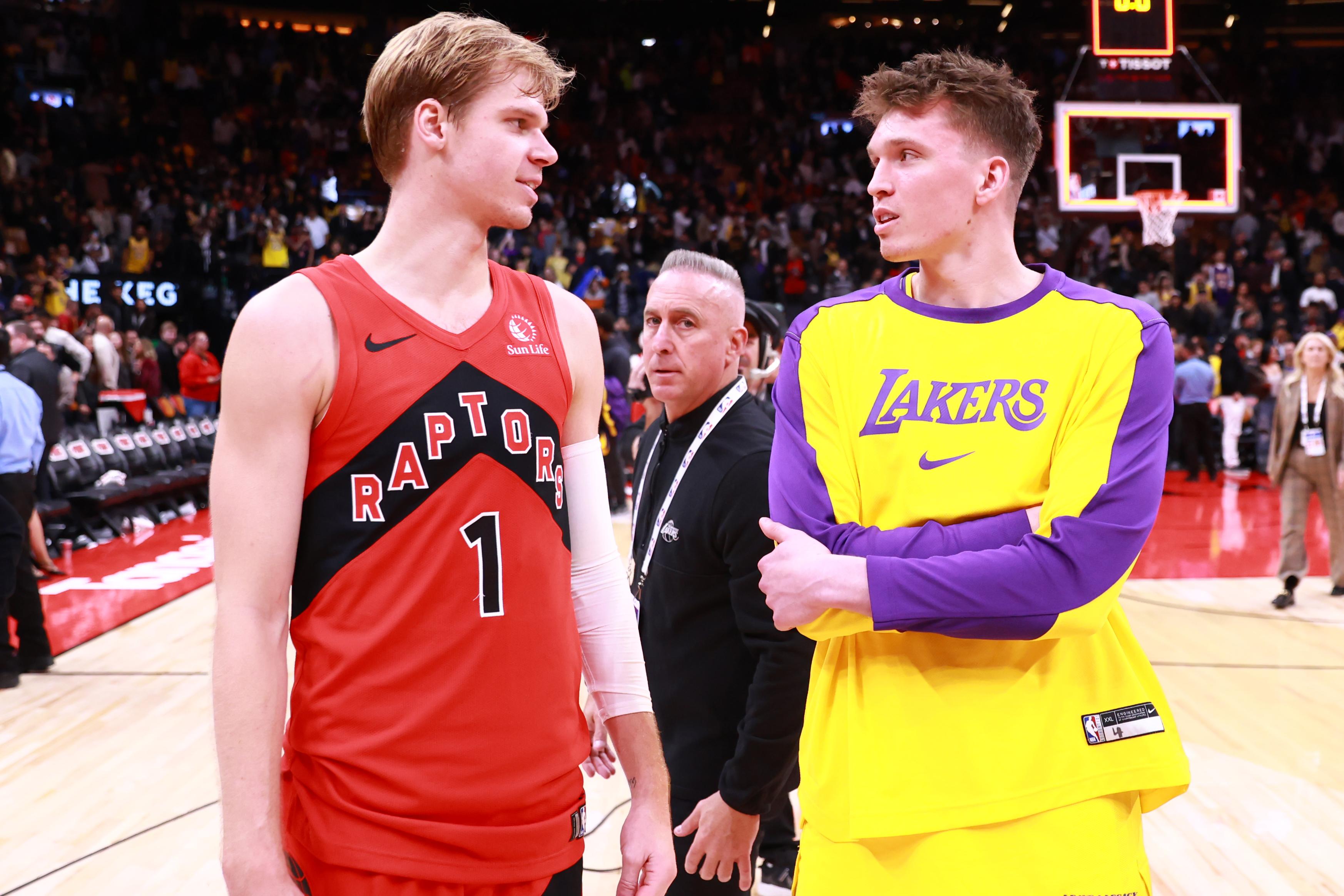 Los Angeles Lakers v Toronto Raptors