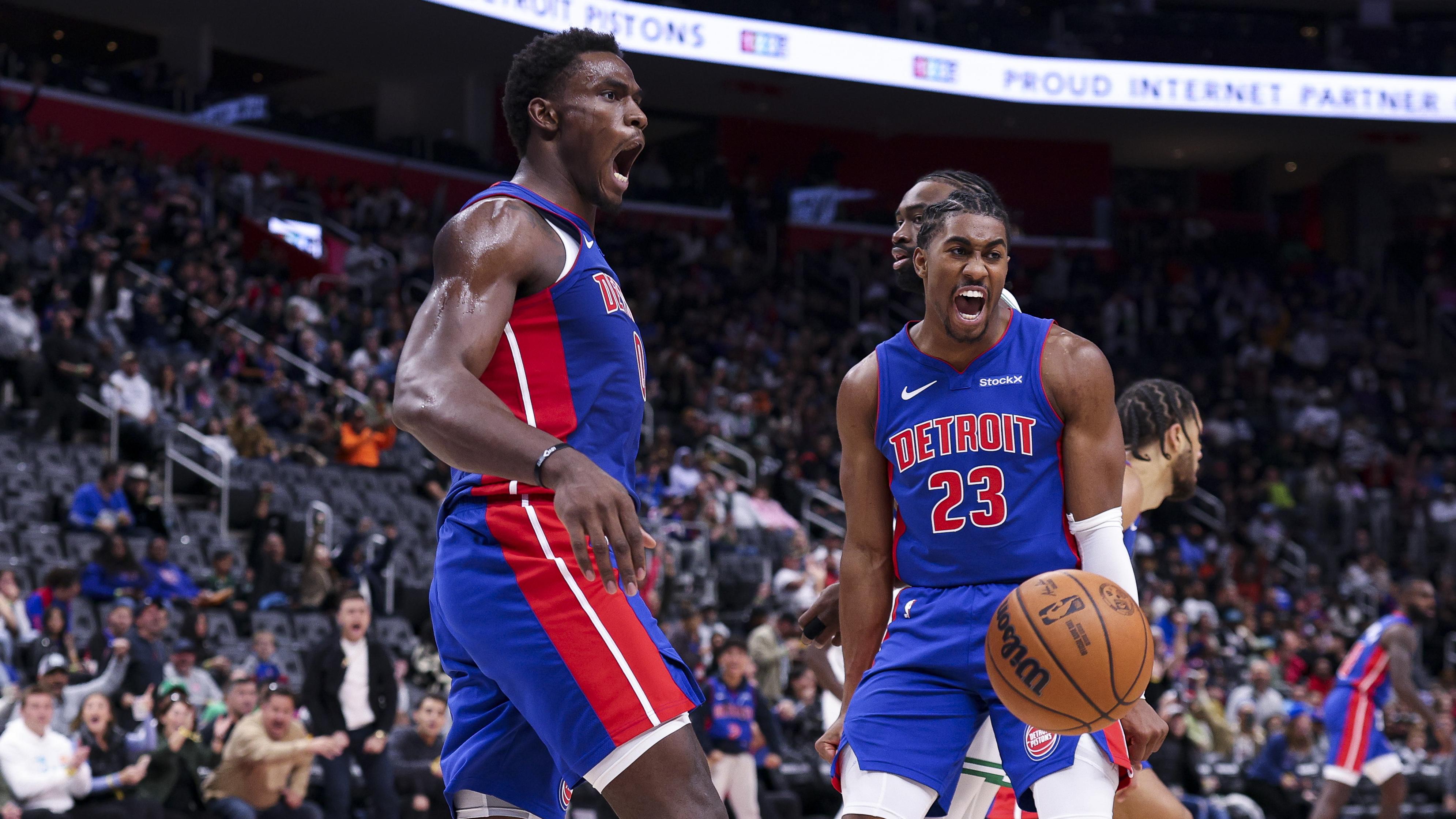 Boston Celtics v Detroit Pistons