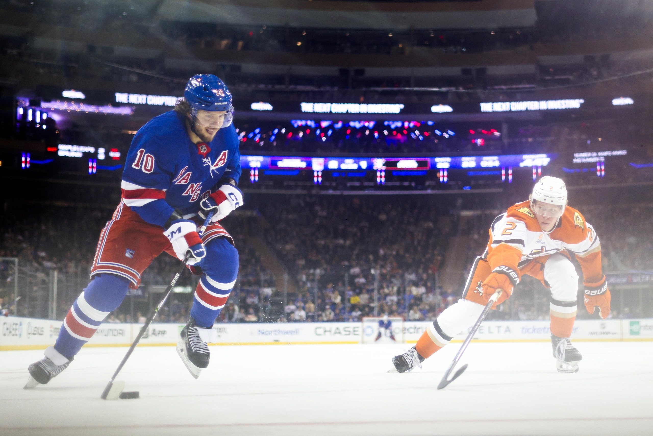 Anaheim Ducks v New York Rangers