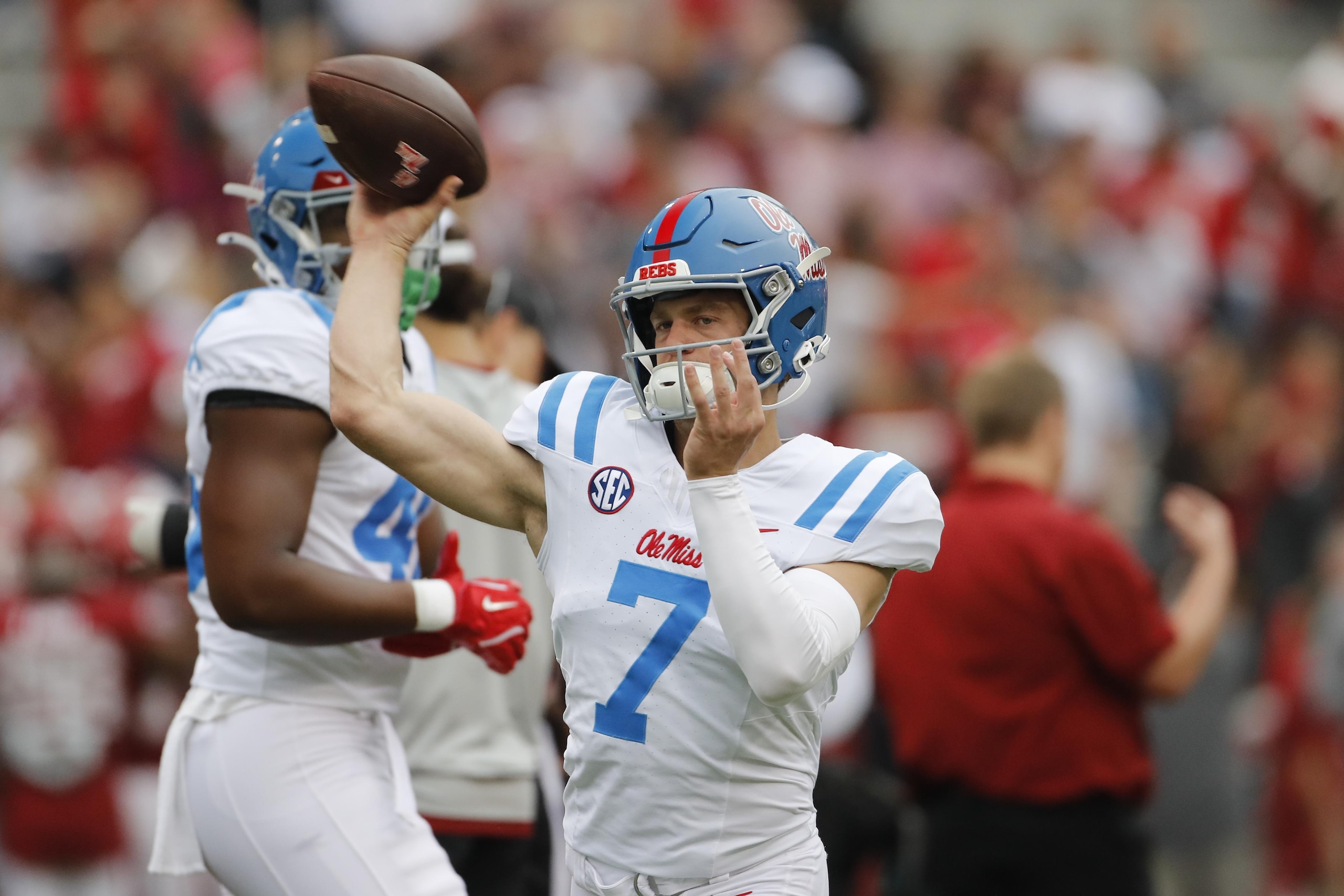 COLLEGE FOOTBALL: NOV 02 Ole Miss at Arkansas
