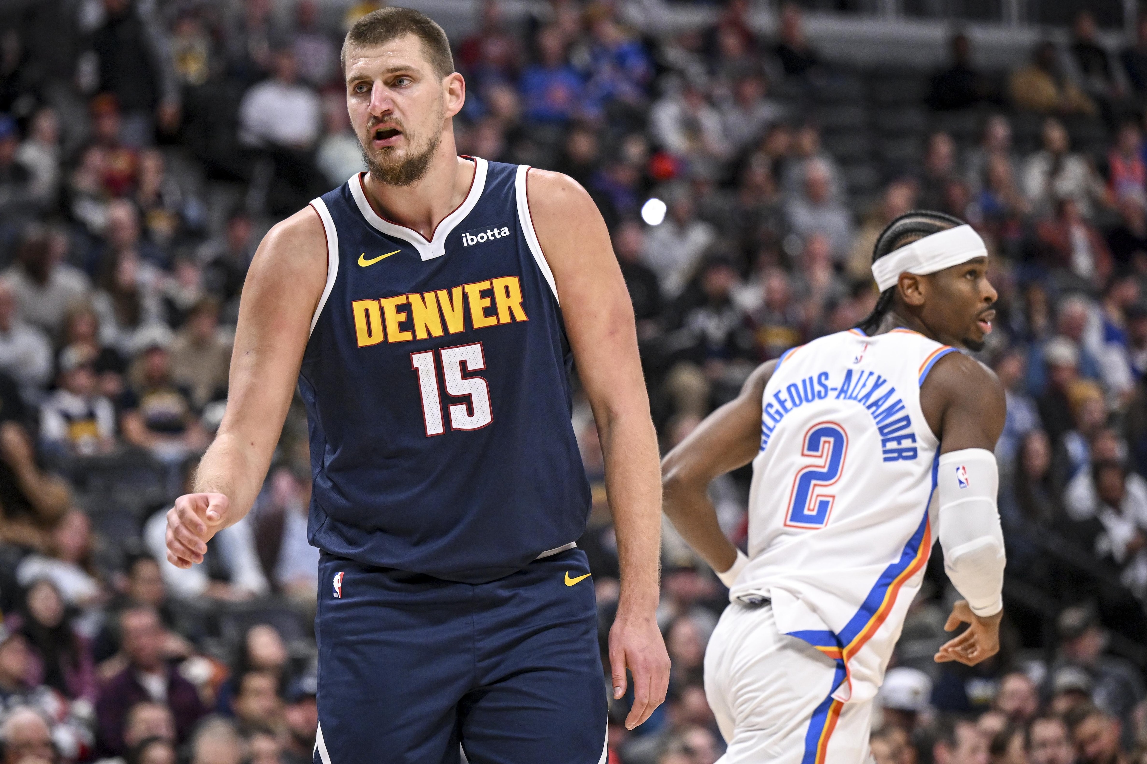 DENVER NUGGETS VS OKLAHOMA CITY THUNDER, NBA DENVER NUGGETS VS OKLAHOMA CITY THUNDER, NBA