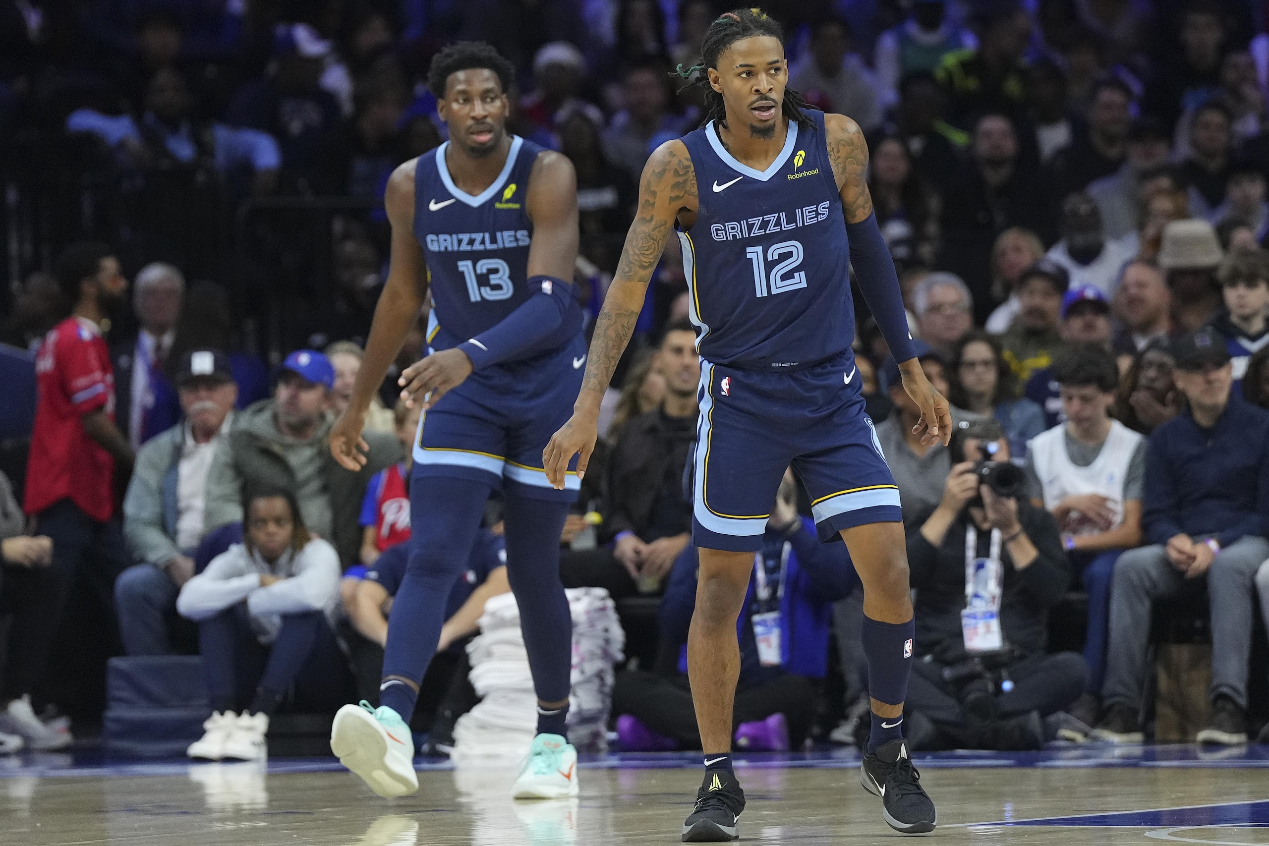 Memphis Grizzlies v Philadelphia 76ers