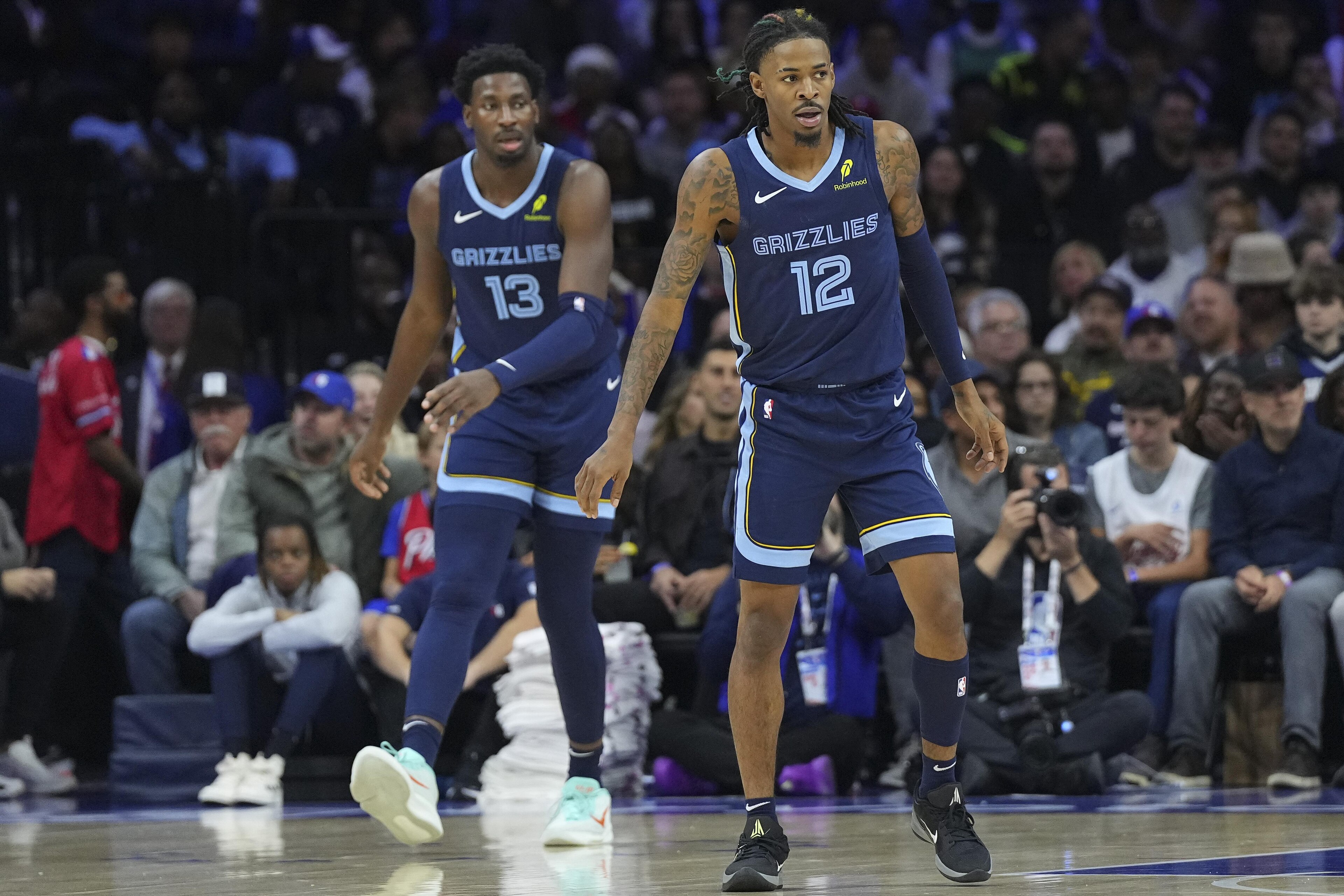 Memphis Grizzlies v Philadelphia 76ers