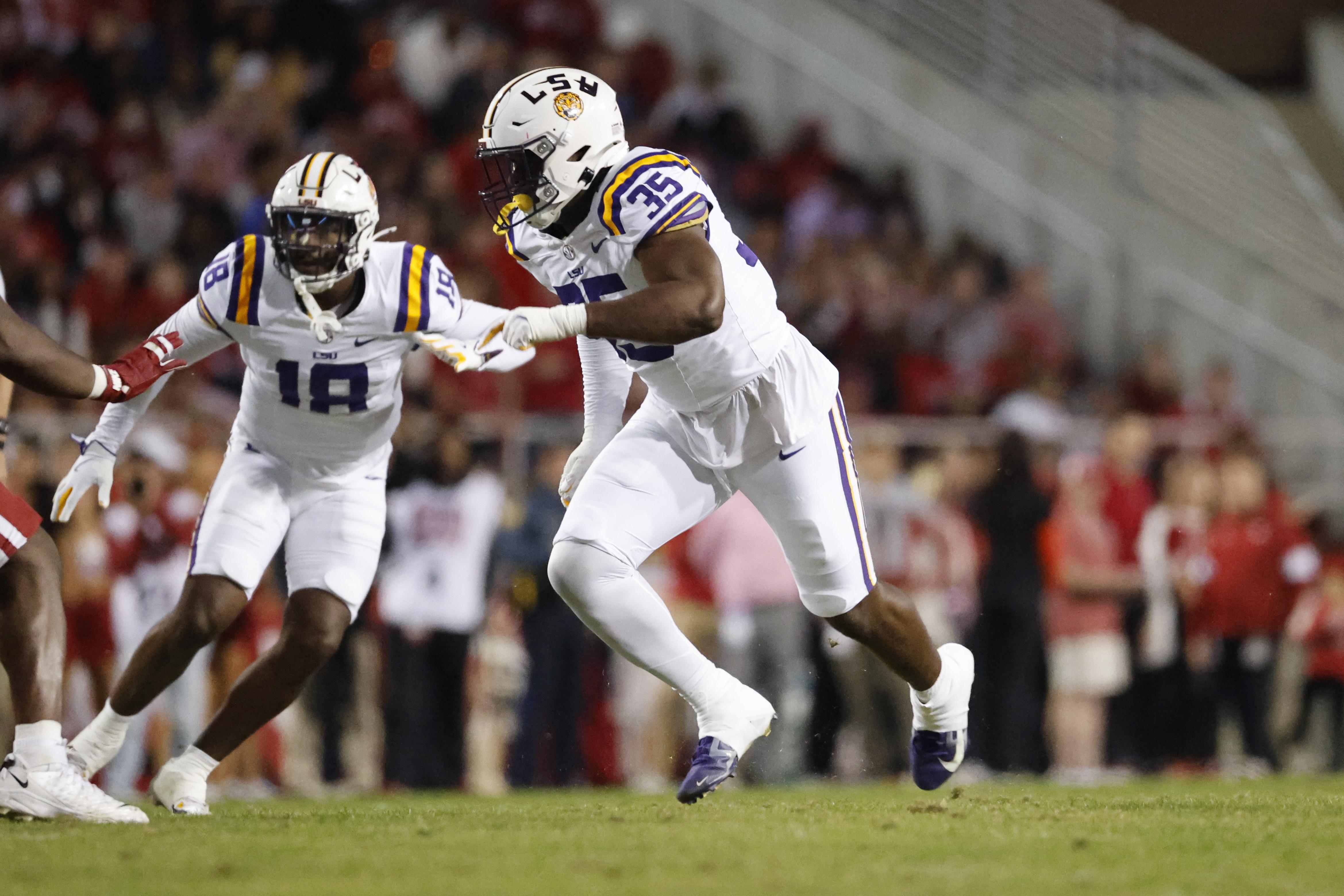 COLLEGE FOOTBALL: OCT 19 LSU at Arkansas