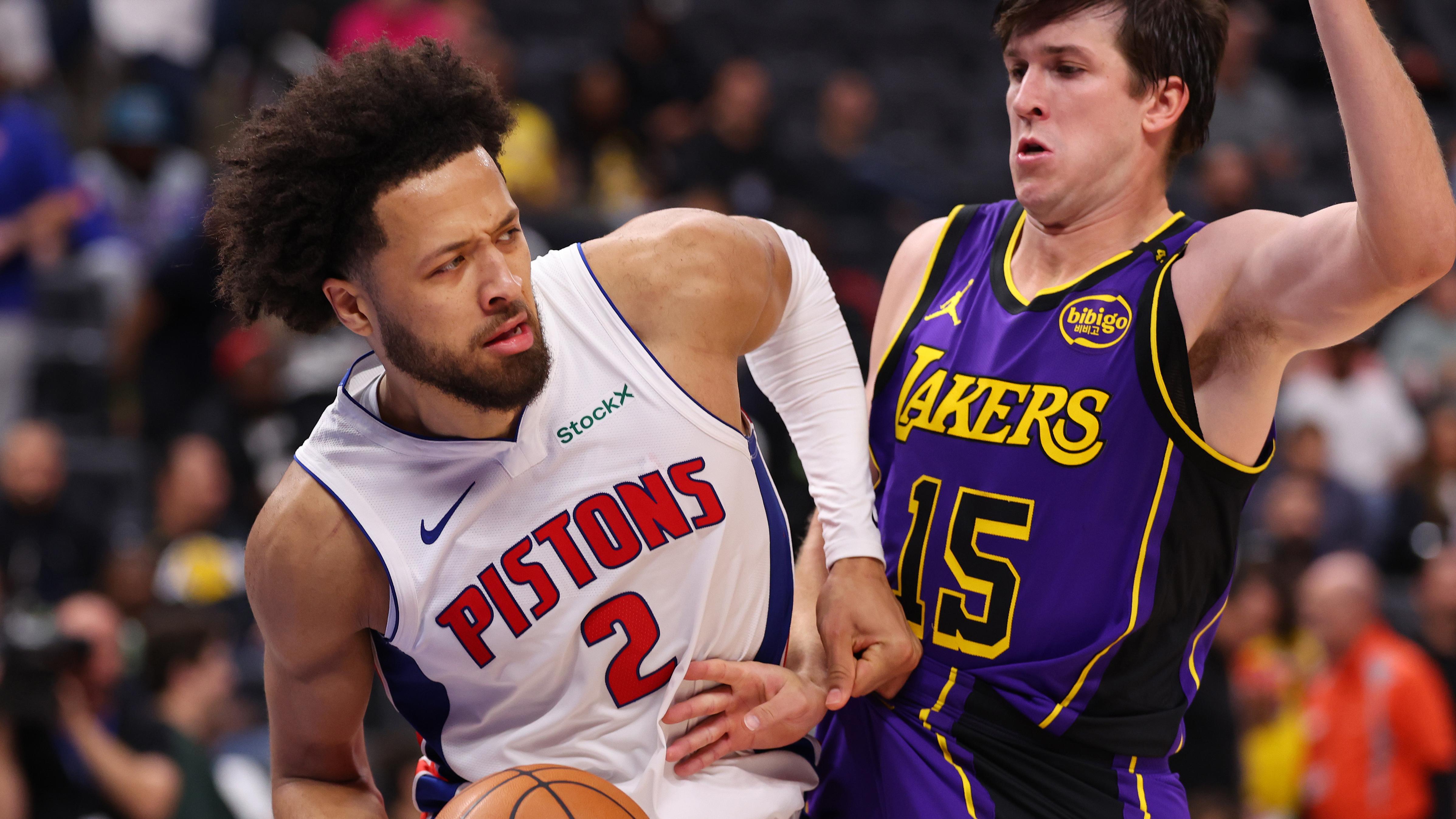 Los Angeles Lakers v Detroit Pistons