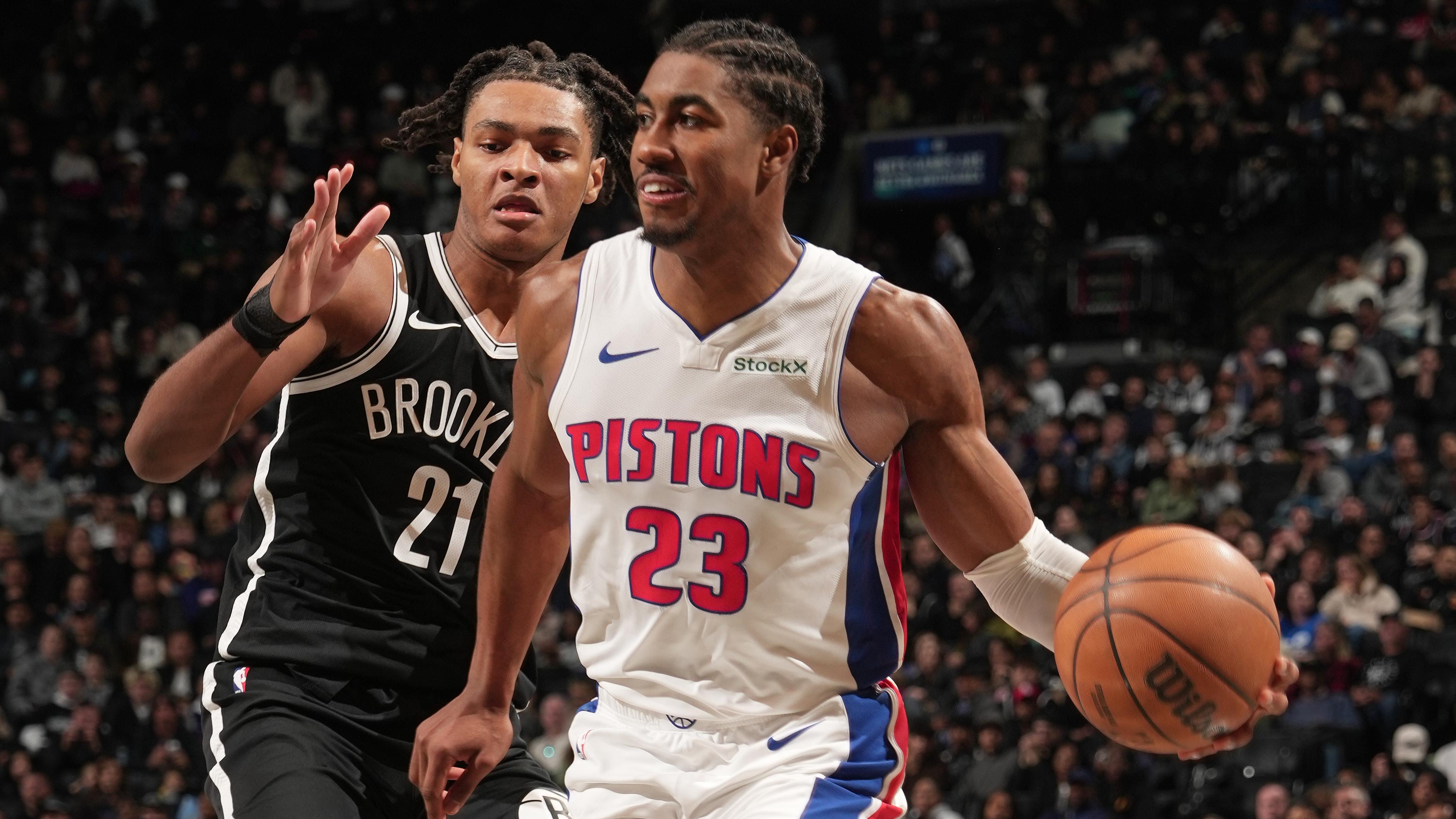 Detroit Pistons v Brooklyn Nets