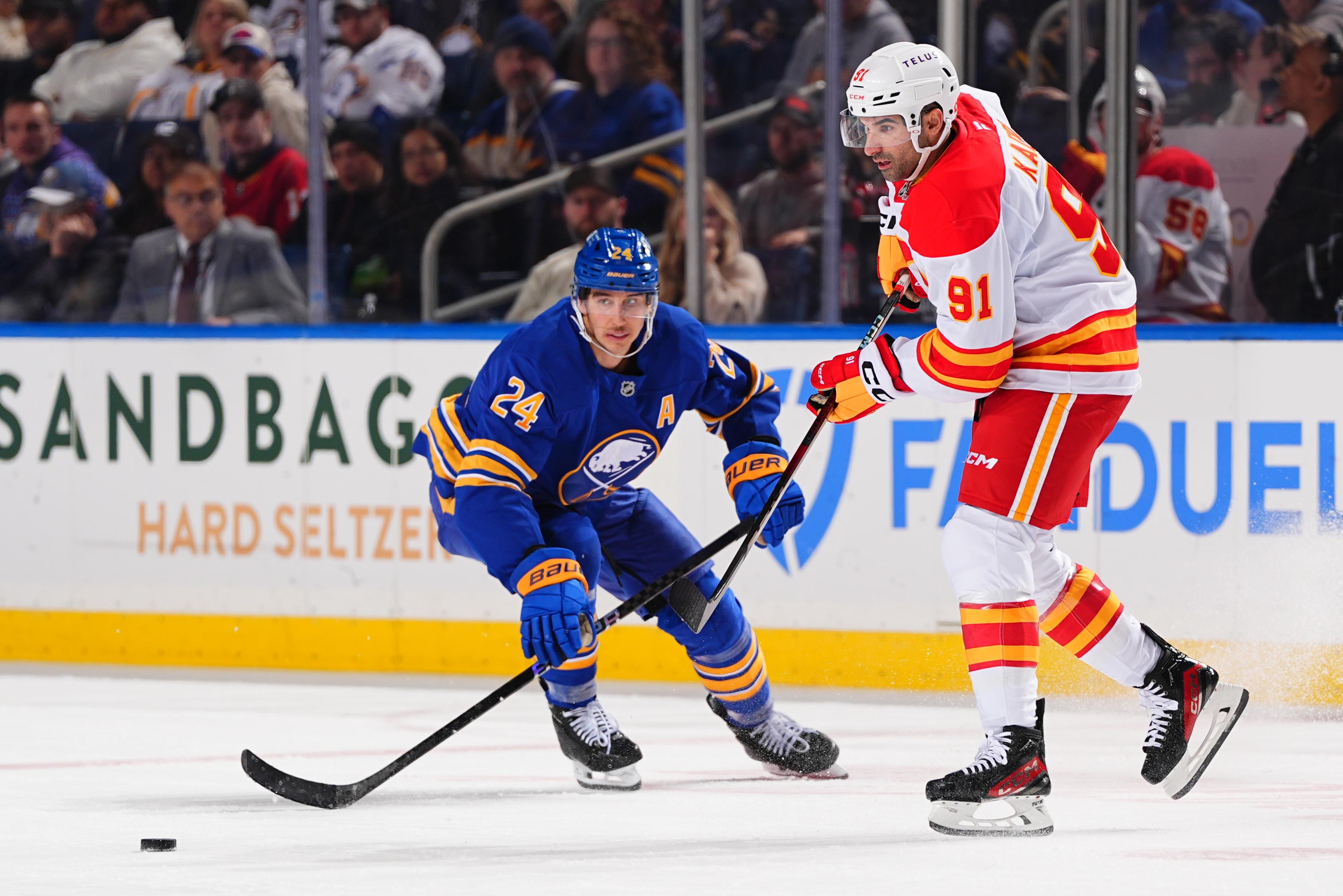 Calgary Flames v Buffalo Sabres