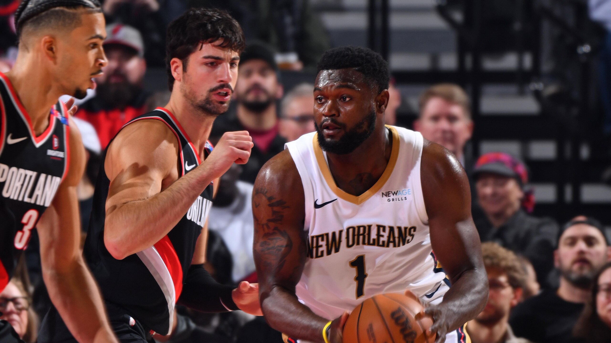 New Orleans Pelicans v Portland Trail Blazers New Orleans Pelicans v Portland Trail Blazers