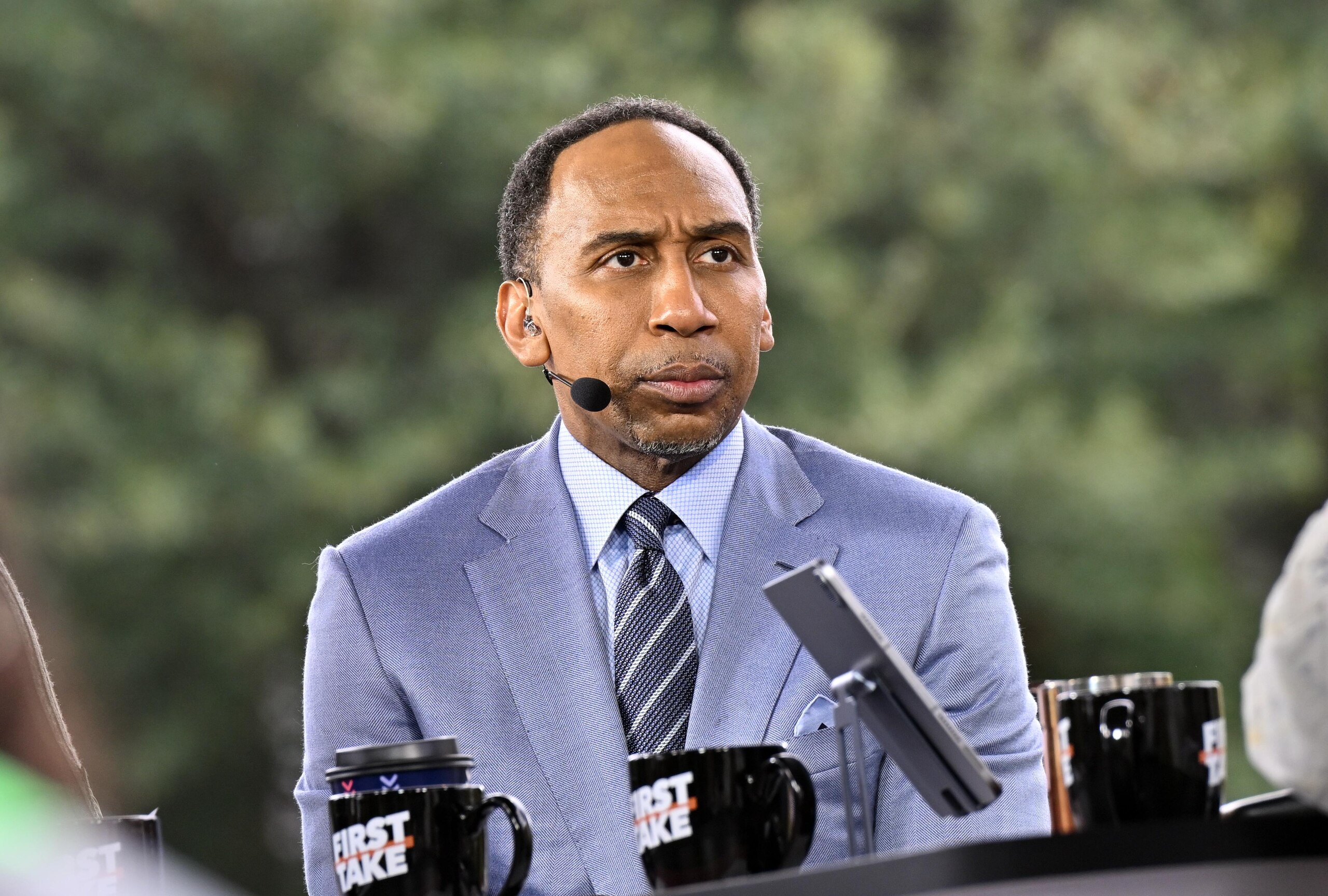 ESPN First Take At Clark Atlanta University And Morehouse College ESPN First Take At Clark Atlanta University And Morehouse College