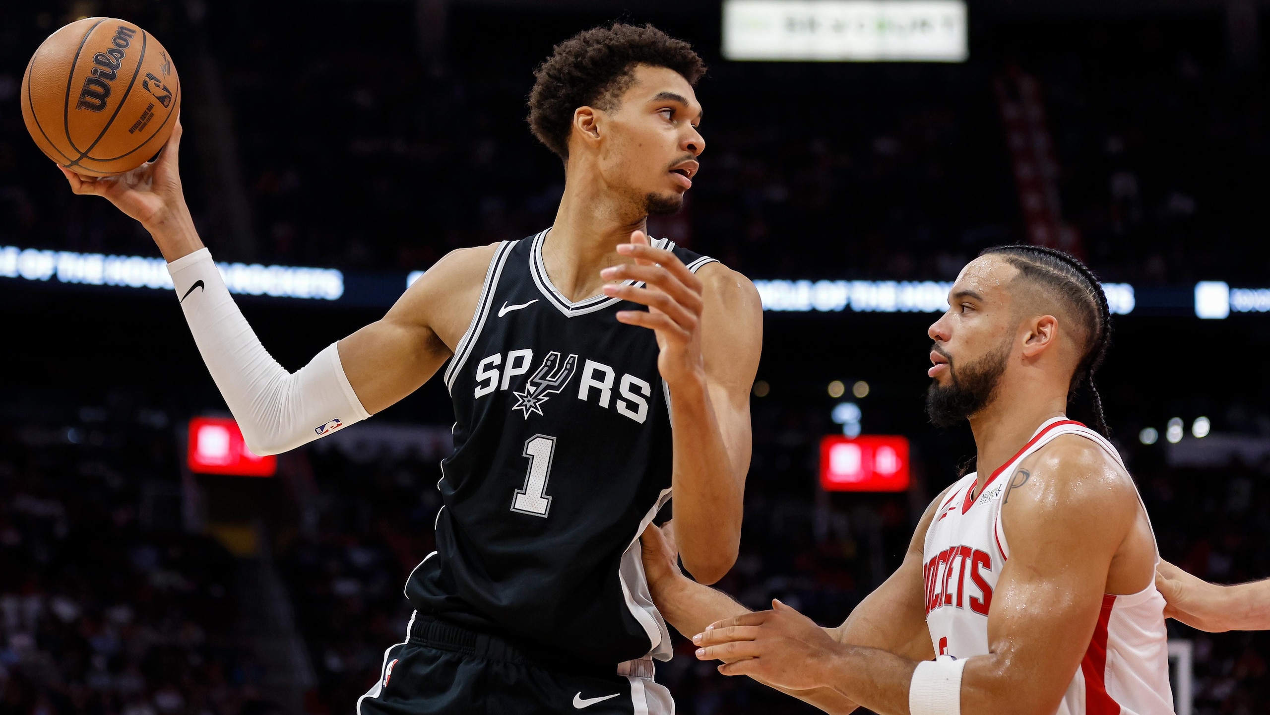 San Antonio Spurs v Houston Rockets