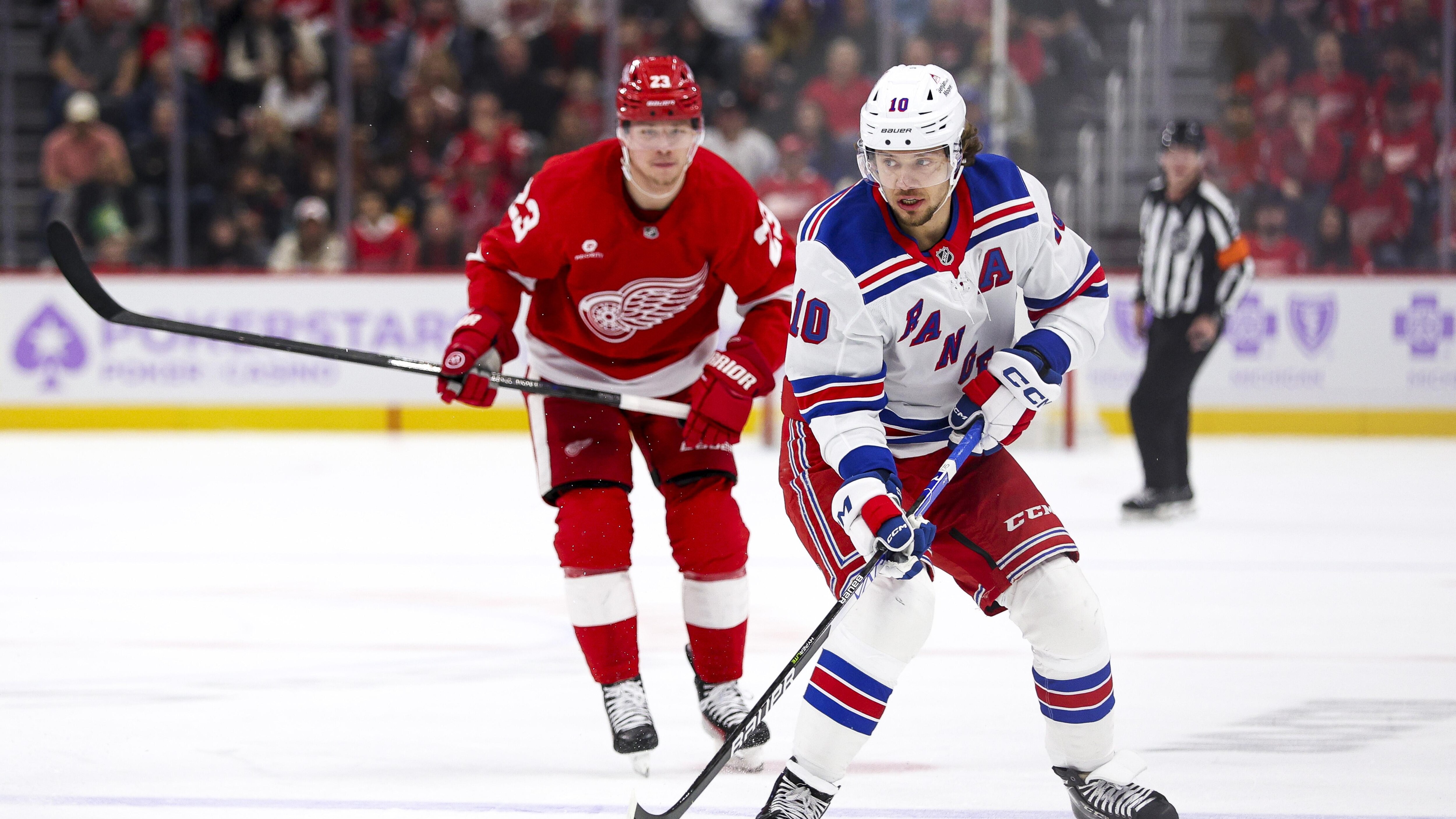 New York Rangers v Detroit Red Wings