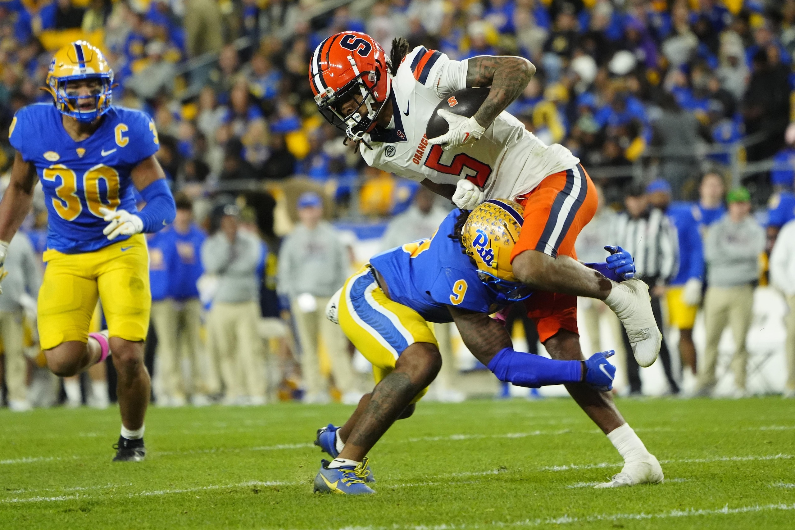 COLLEGE FOOTBALL: OCT 24 Syracuse at Pitt COLLEGE FOOTBALL: OCT 24 Syracuse at Pitt